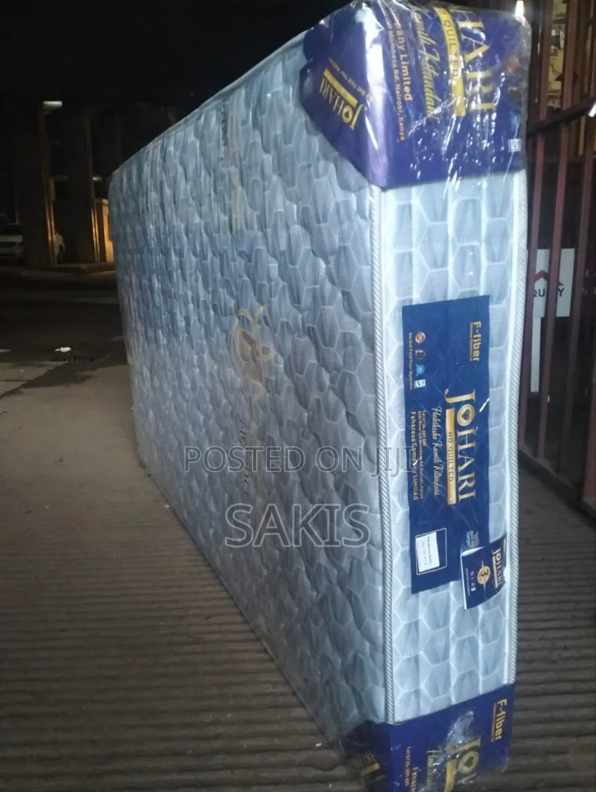 4 X 6 X 8 Johari Fibre High Density Quilted Mattresses