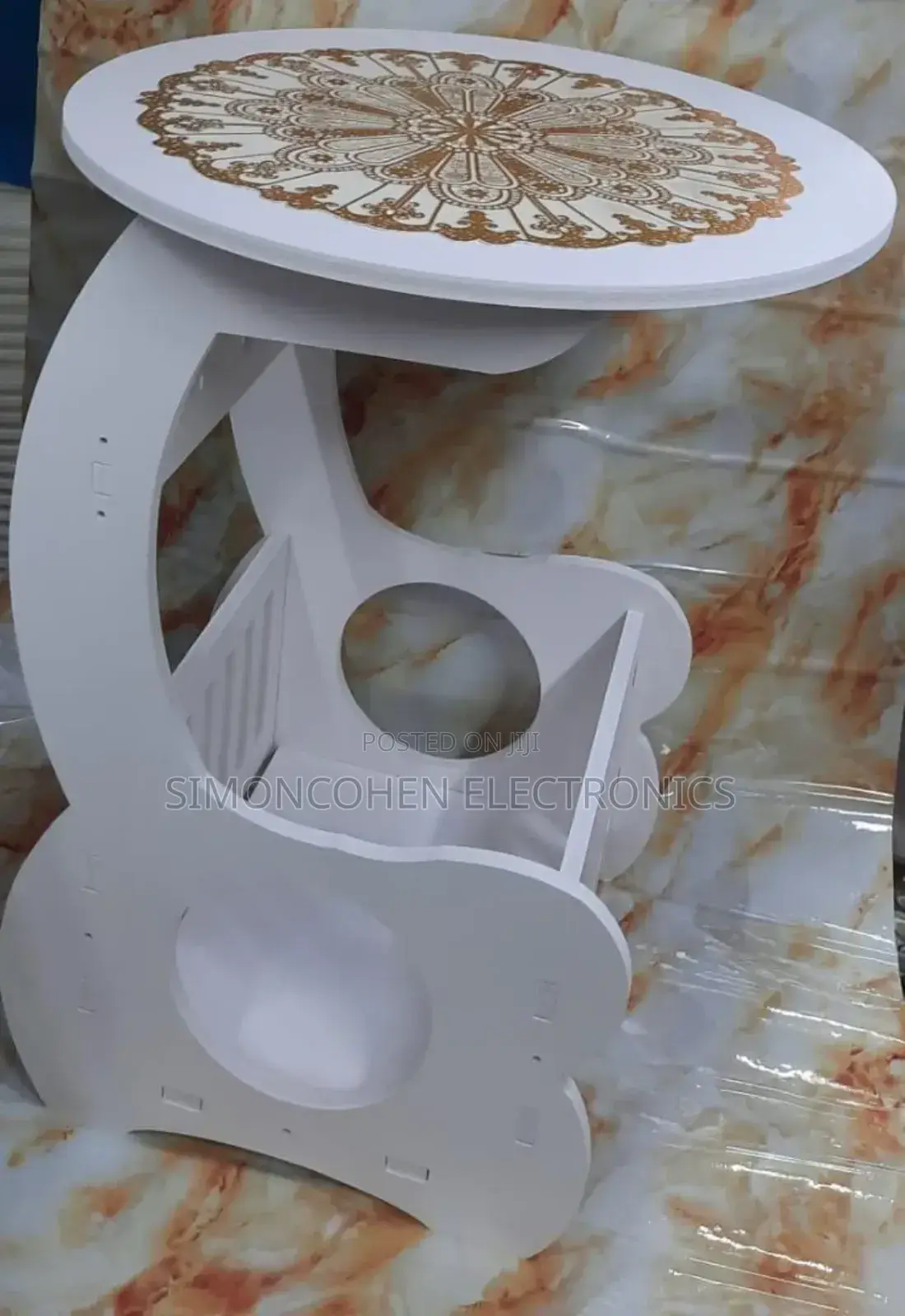Multipurpose Bedside Table With PVC Mat