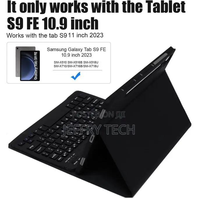 Waiktyne Keyboard Case for Samsung Galaxy Tab S9 Fe 10.9"