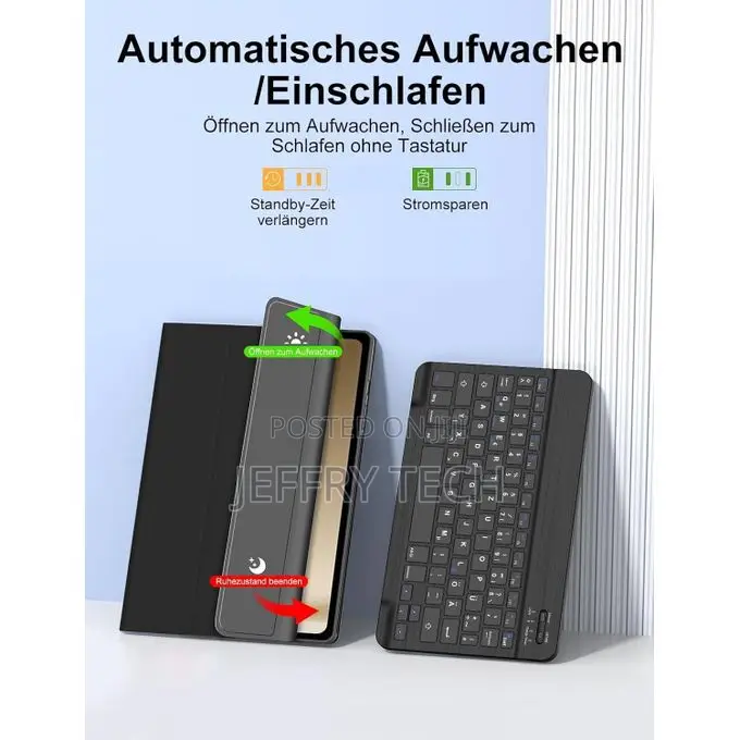 Combo Keyboard Case for Galaxy Tab A9 Plus/A9+ 5g 11 Inch