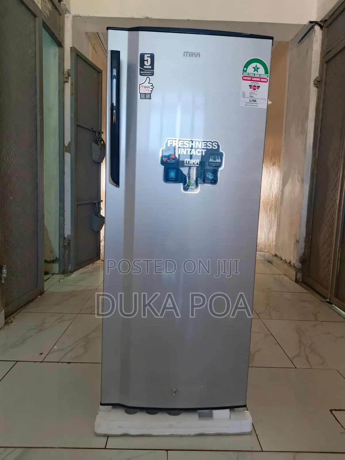 Mika Single Door Fridge 175l Defrost (Direct Cool)