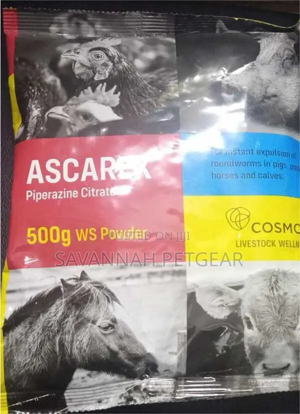 Ascarex Water-Soluble Worm Powder - 500 Grams