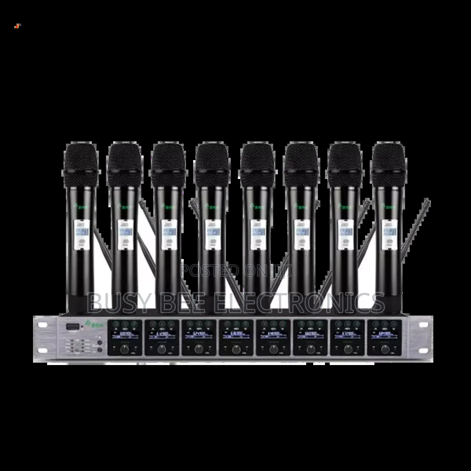 BNK Es800 Professional Mic 8 Channels Wireless Microphones