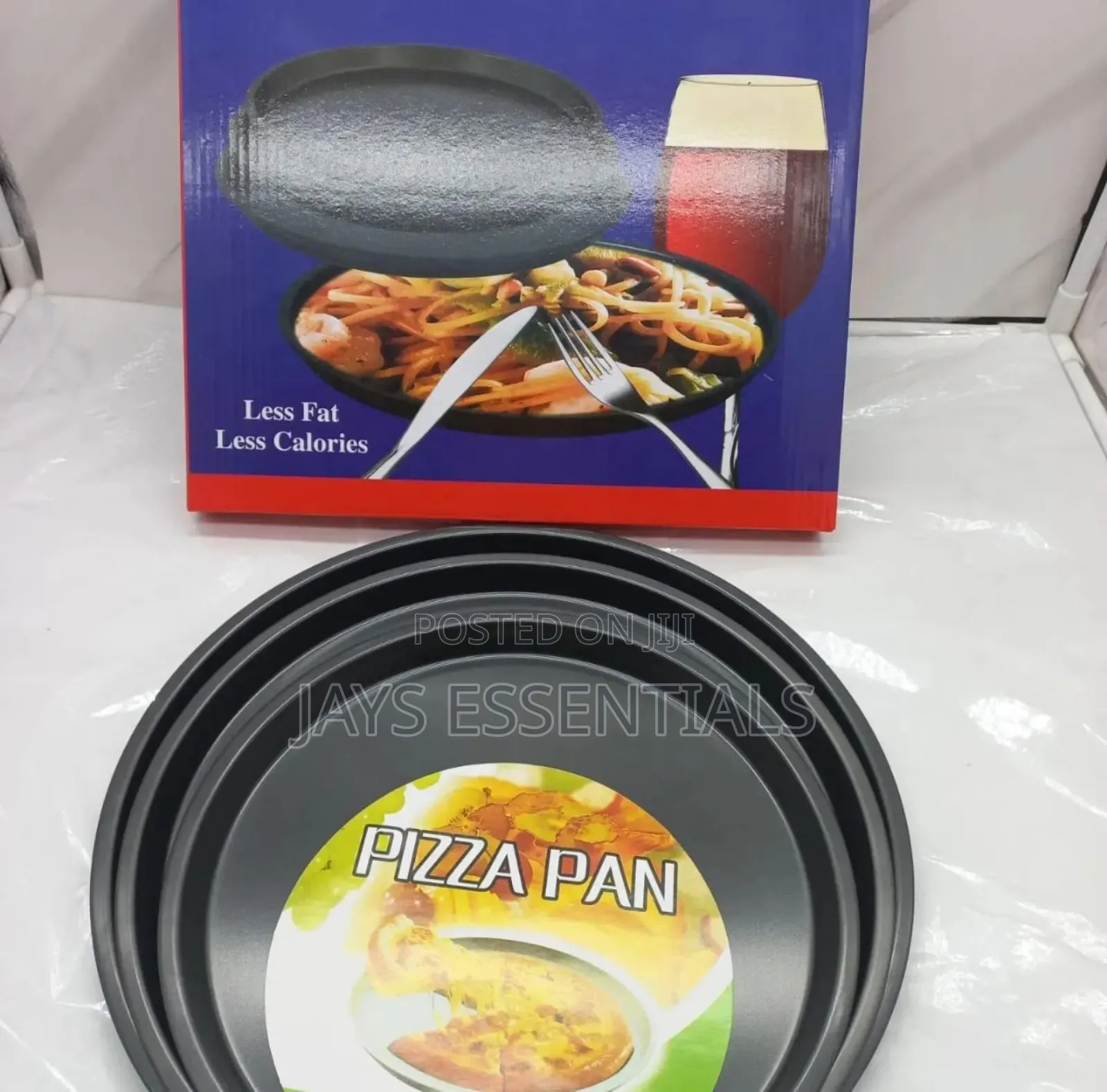 3pcs Pizza Pan Trays : Non Stick