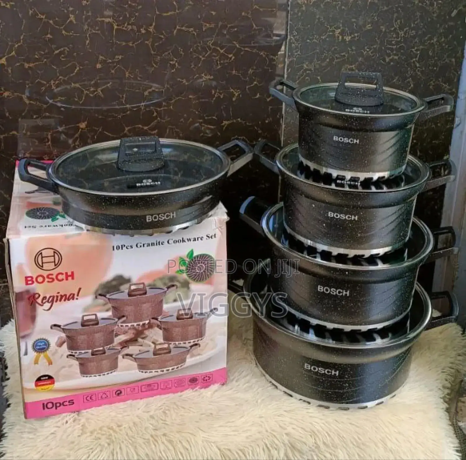 Bosch 10 Pieces Nonstick Cookware