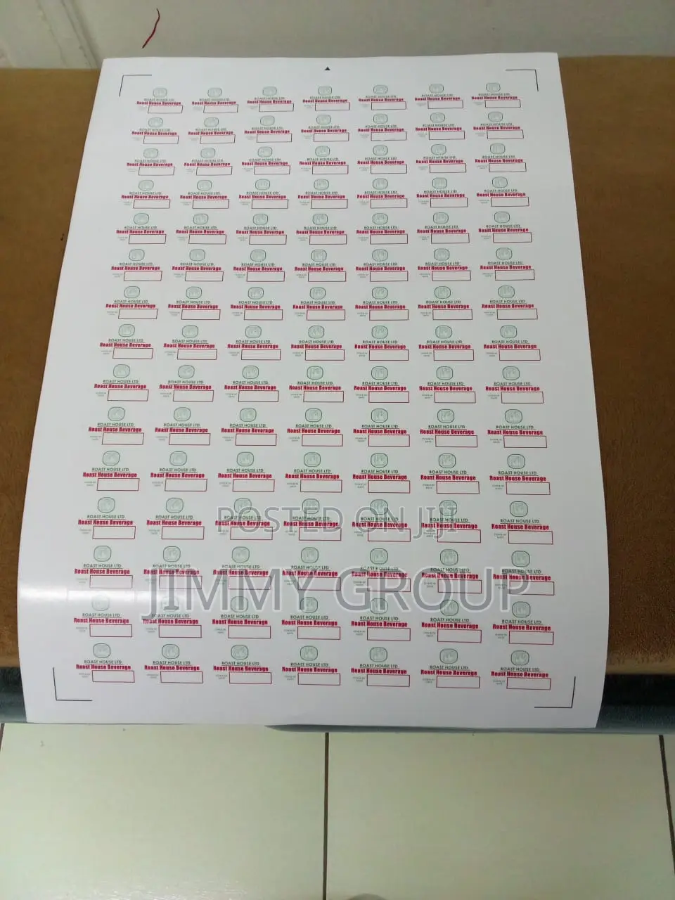 Printing Stickers