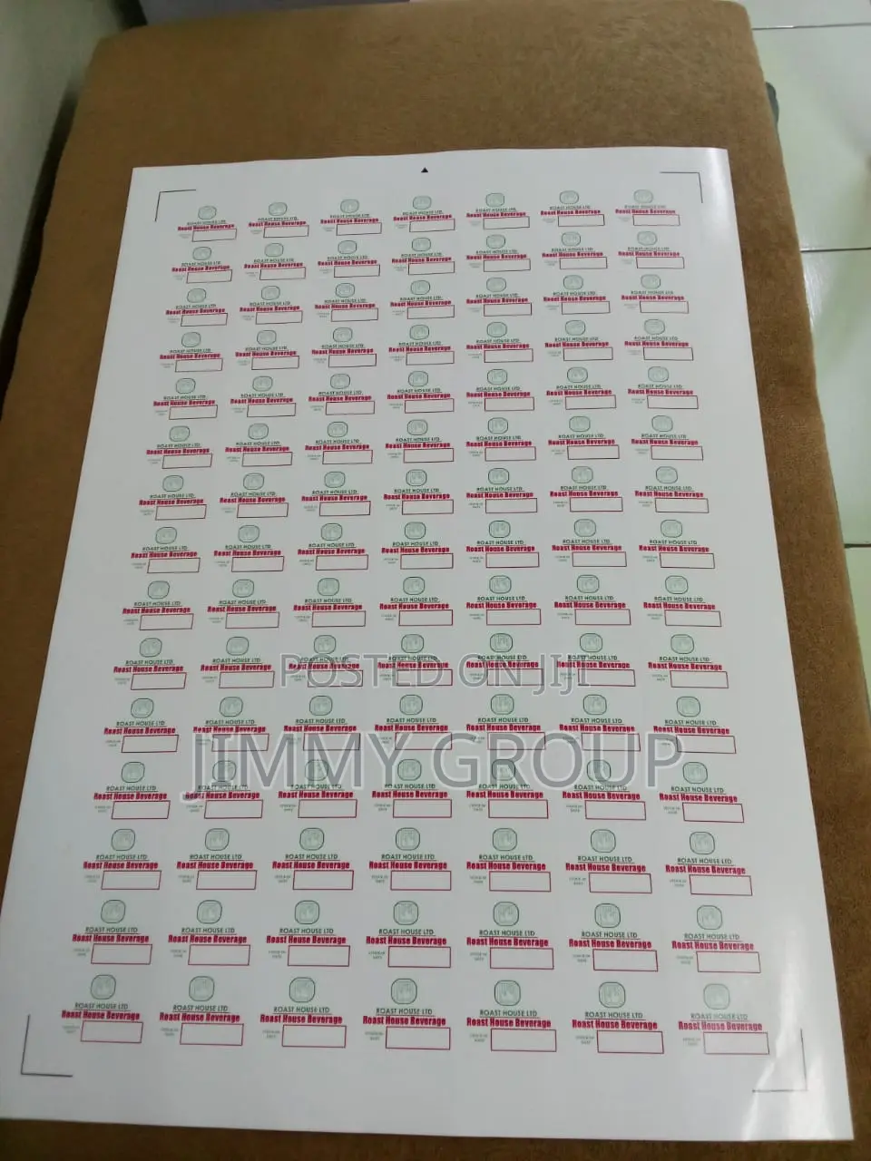 Printing Stickers