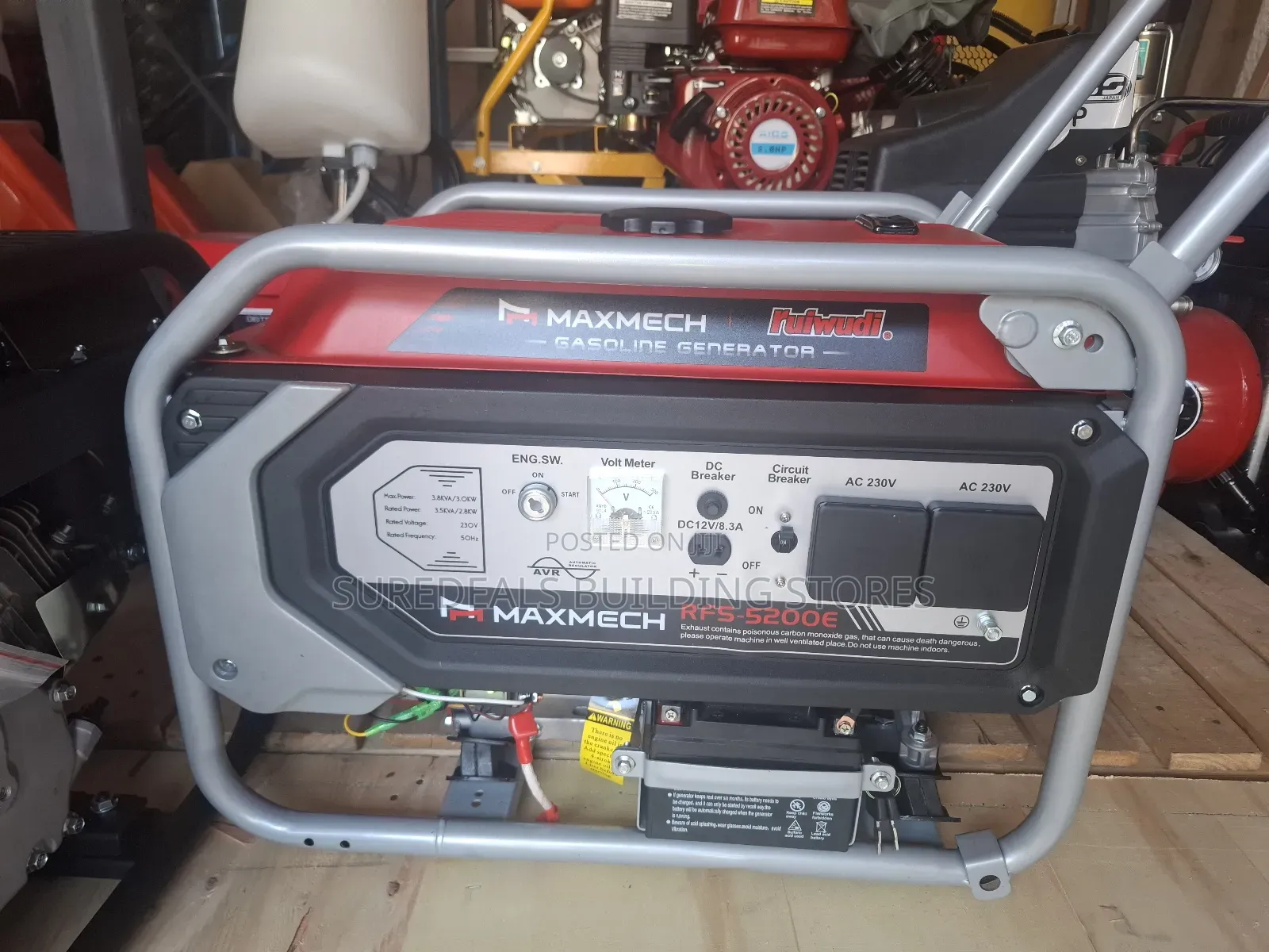 Maxmech Gasoline Generator