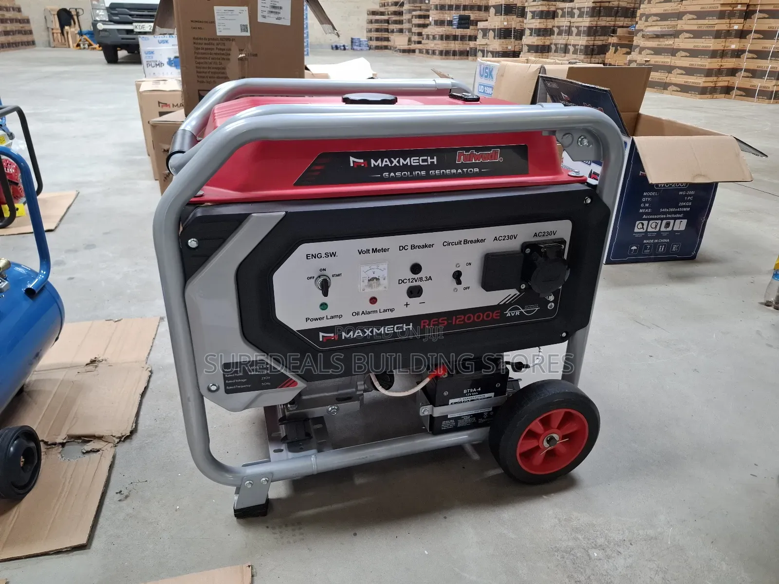 Maxmech Electric Start Generator RFS-12000e 10.4 Kva/8.3 Kw
