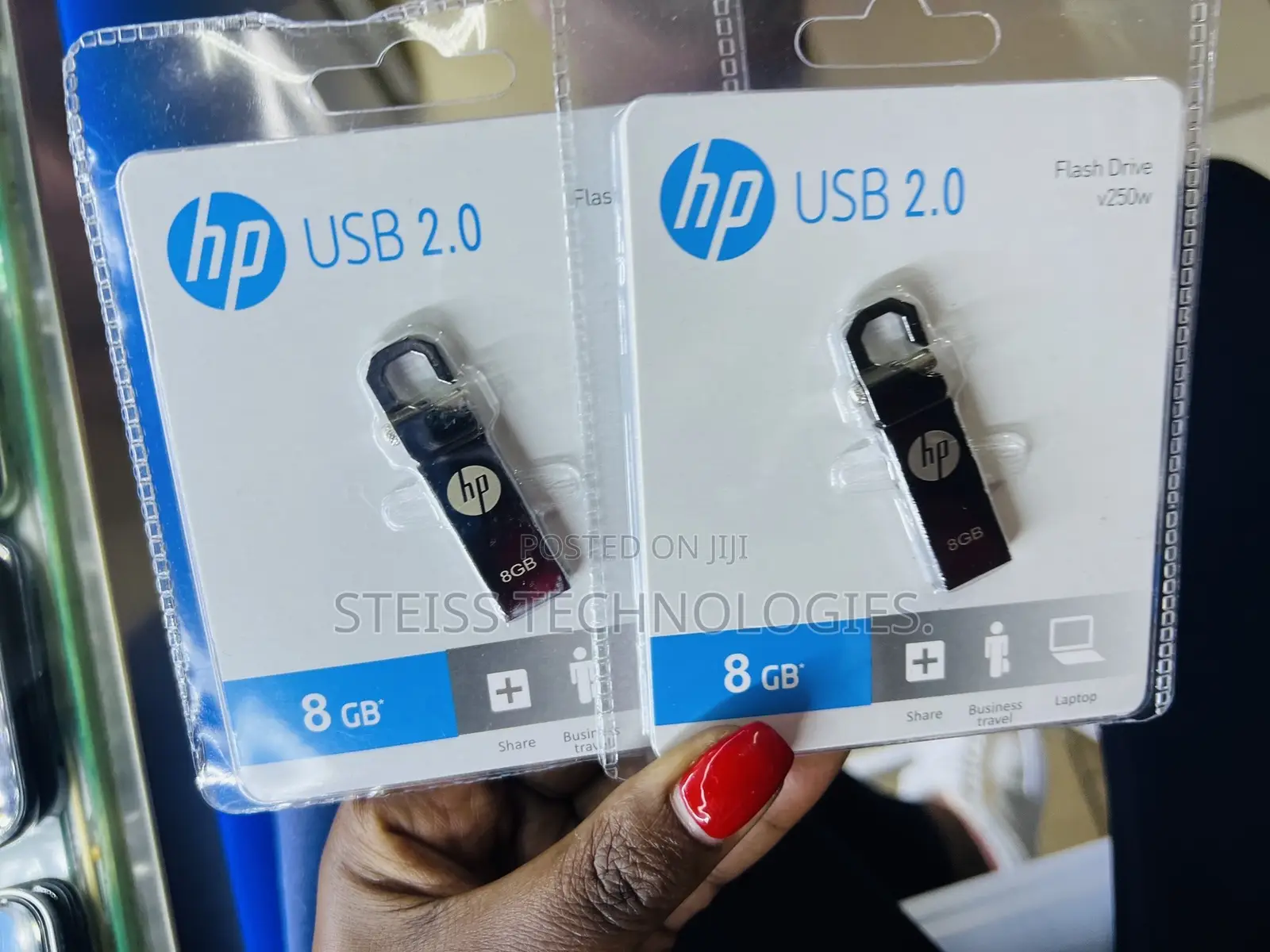 8gb Hp Metallic Flashdrive