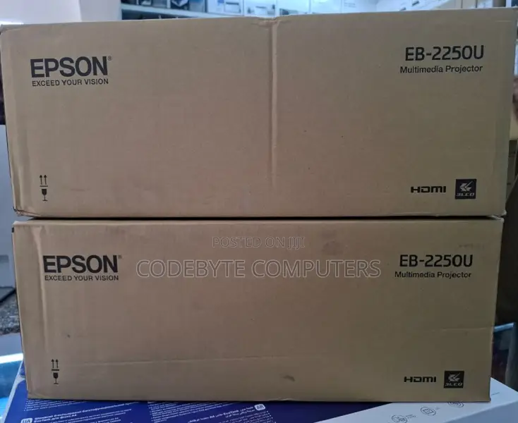 Epson Eb-2250u Projector 3lcd Technology, Wuxga, 1920 X 1200