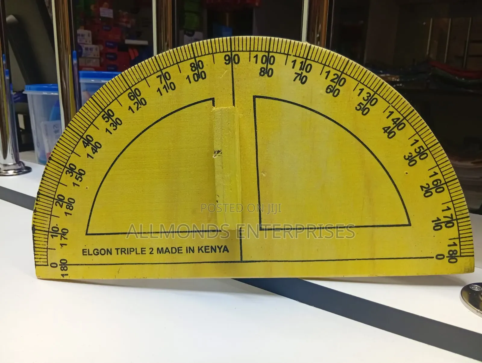 Blackboard Protractor 180 Degrees-Wooden