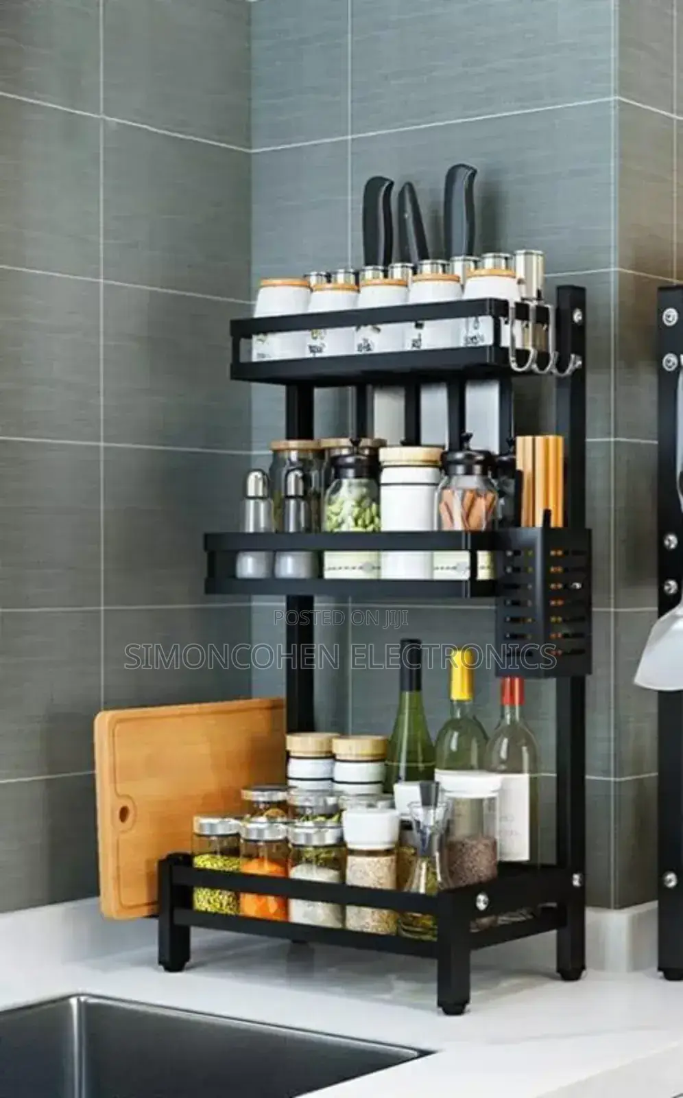 Multipurpose 3 Layer Spice Rack