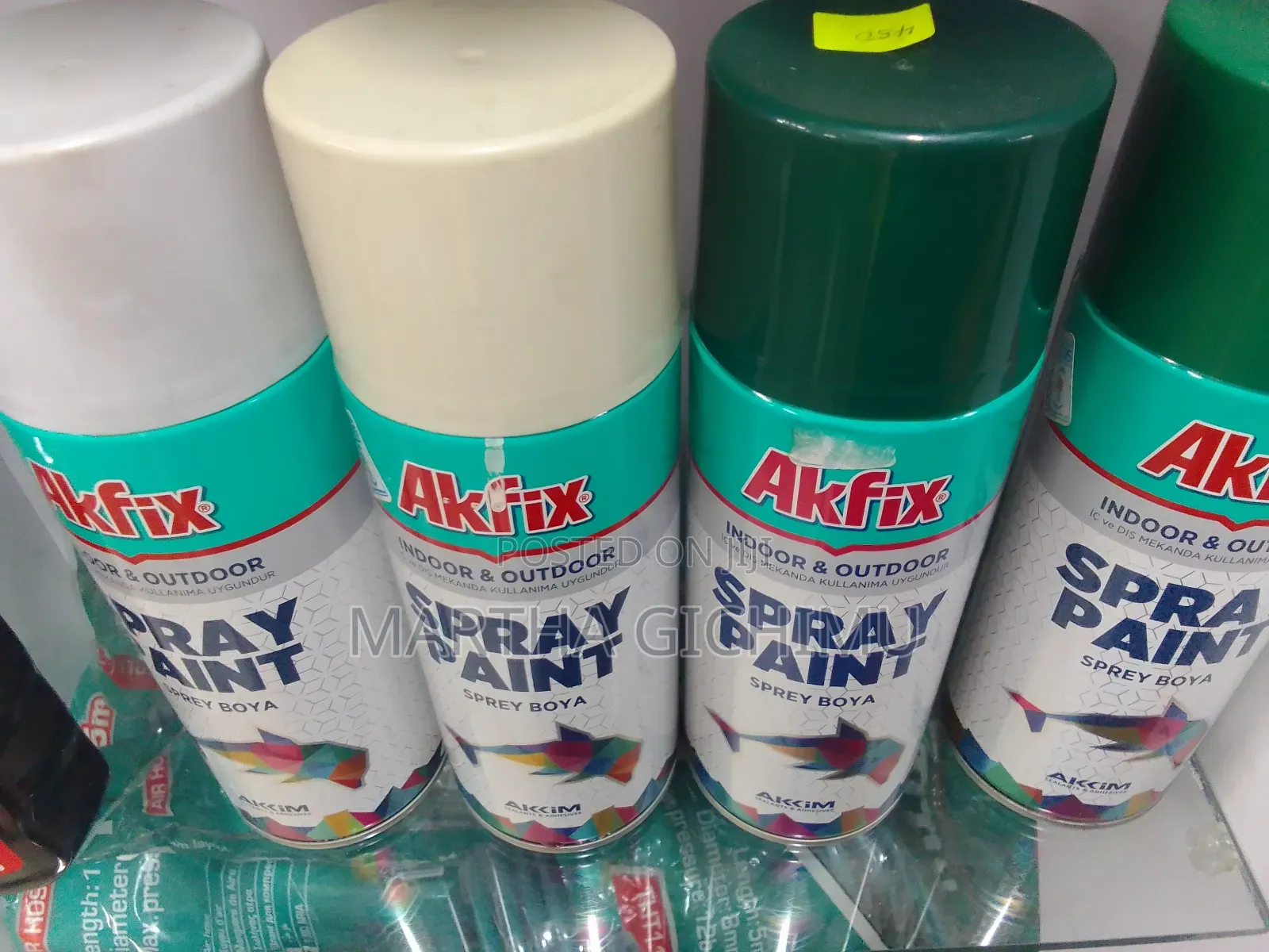 Spray Paint Akfix- Indoor and Outdoor