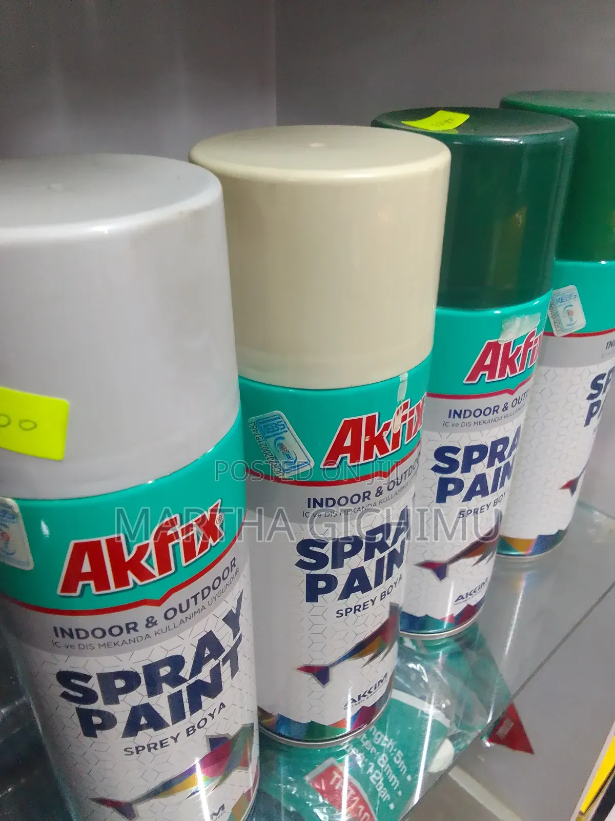 Spray Paint Akfix- Indoor and Outdoor