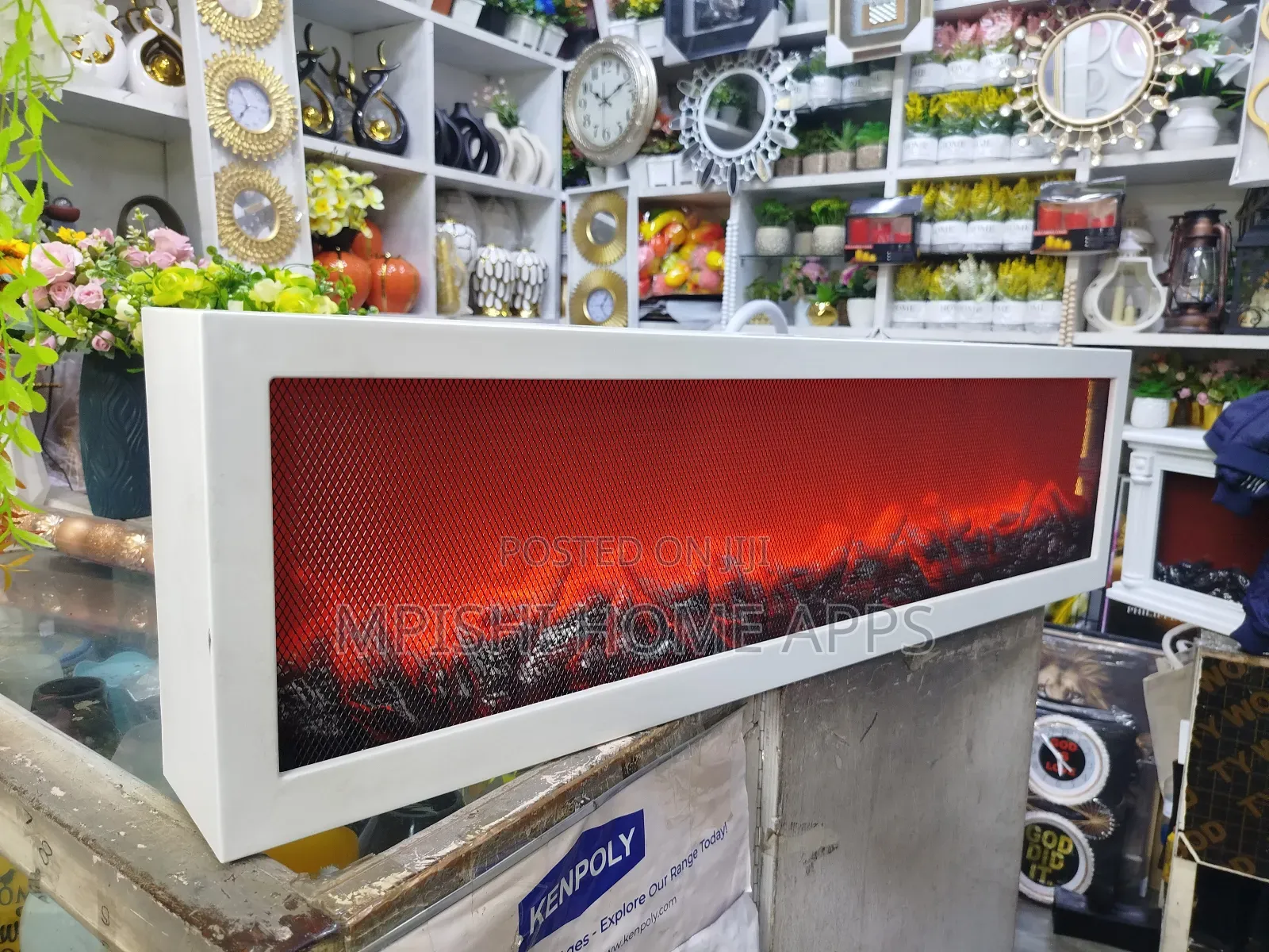 Led Fireplace 98cm × 28cm