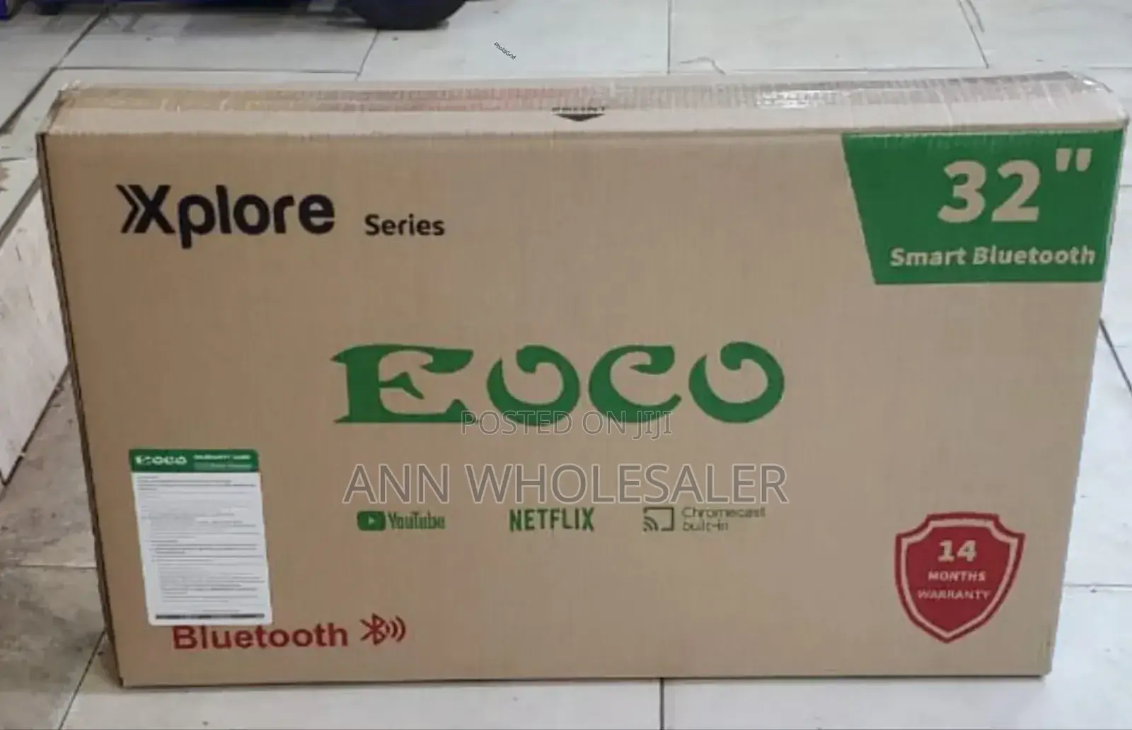 32 Inches Ecco Smart Android Digital Tv With Bluetooth
