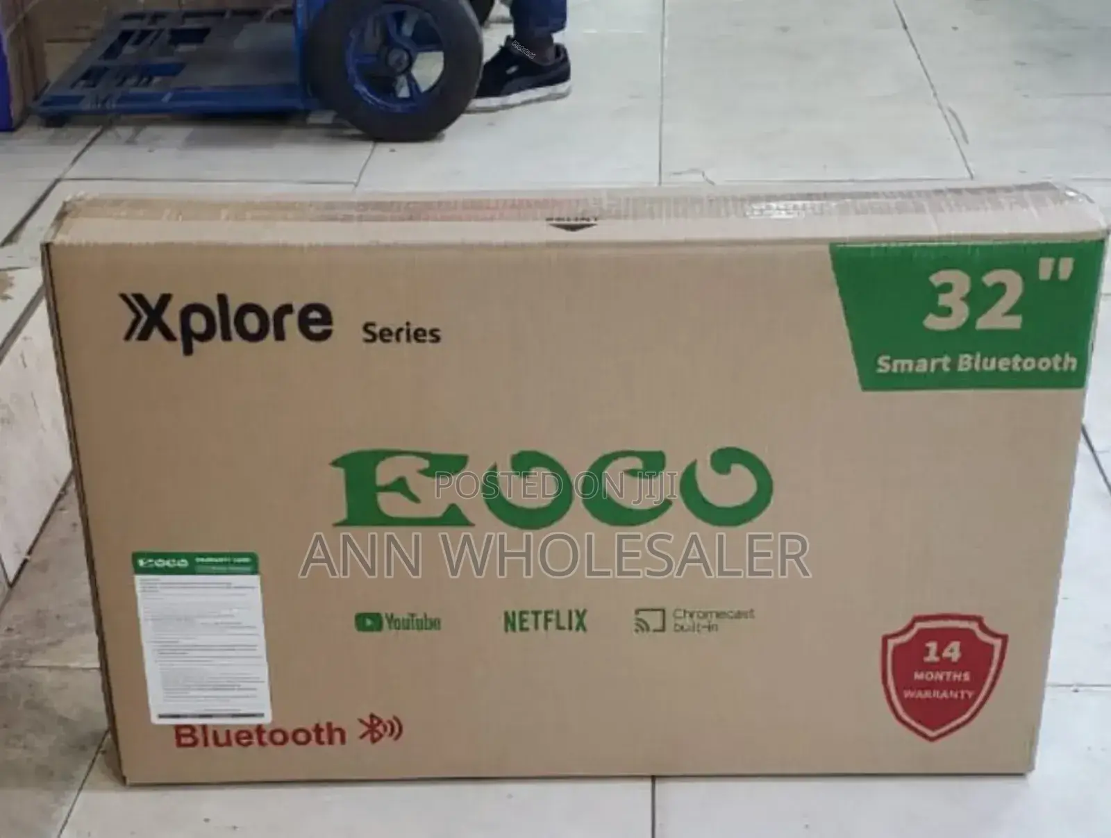 32 Inches Ecco Smart Android Digital Tv With Bluetooth