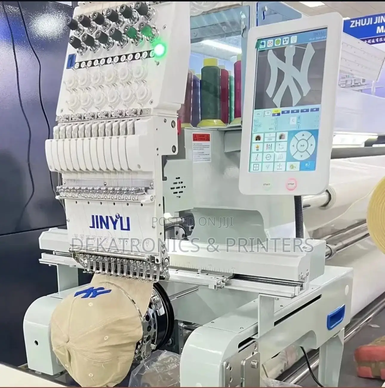 One Head Embroidery Machine