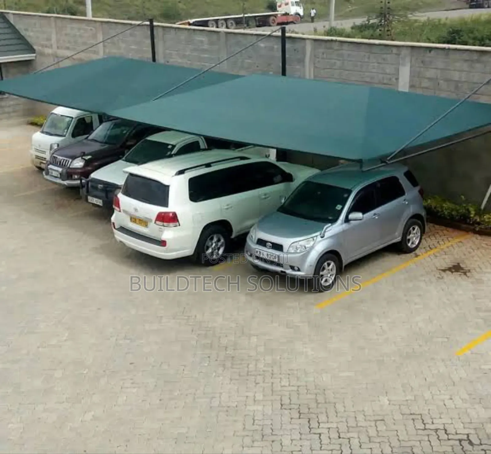 Waterproof 100% Car Park Shade Net