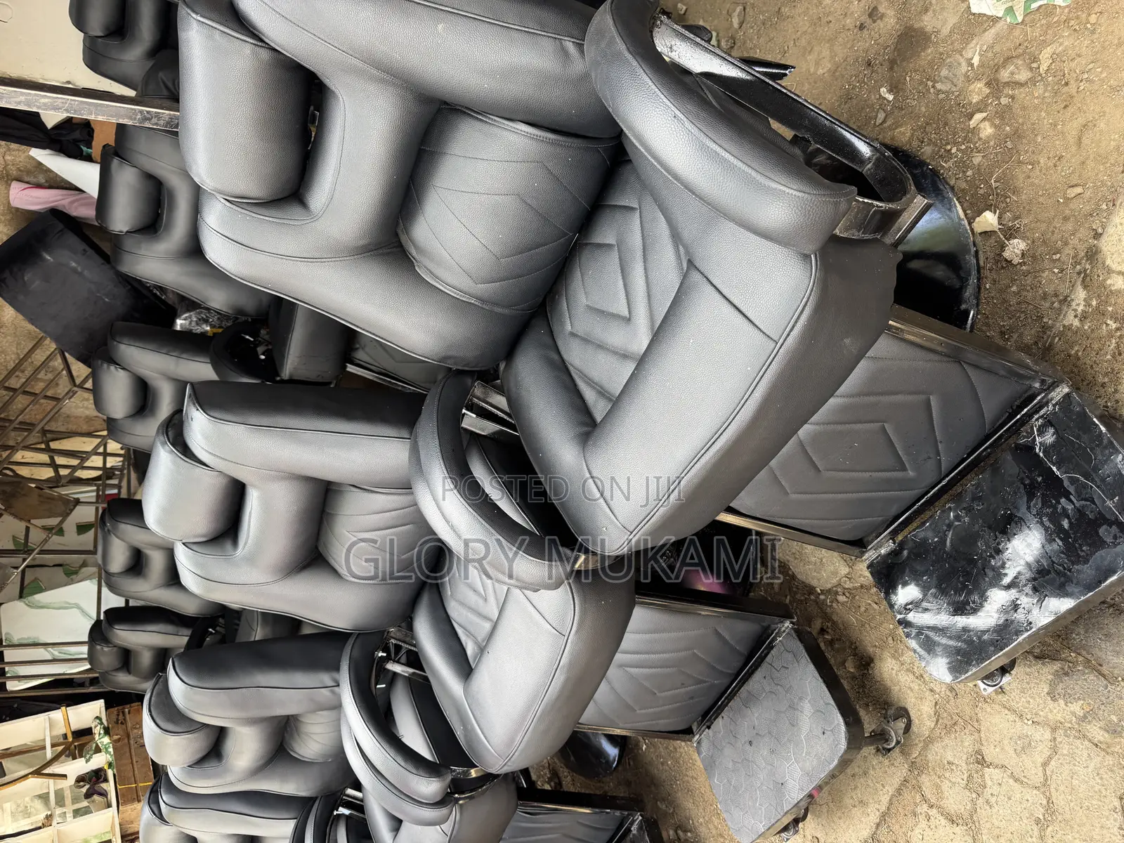 Opened Kinyozi Barber Seats