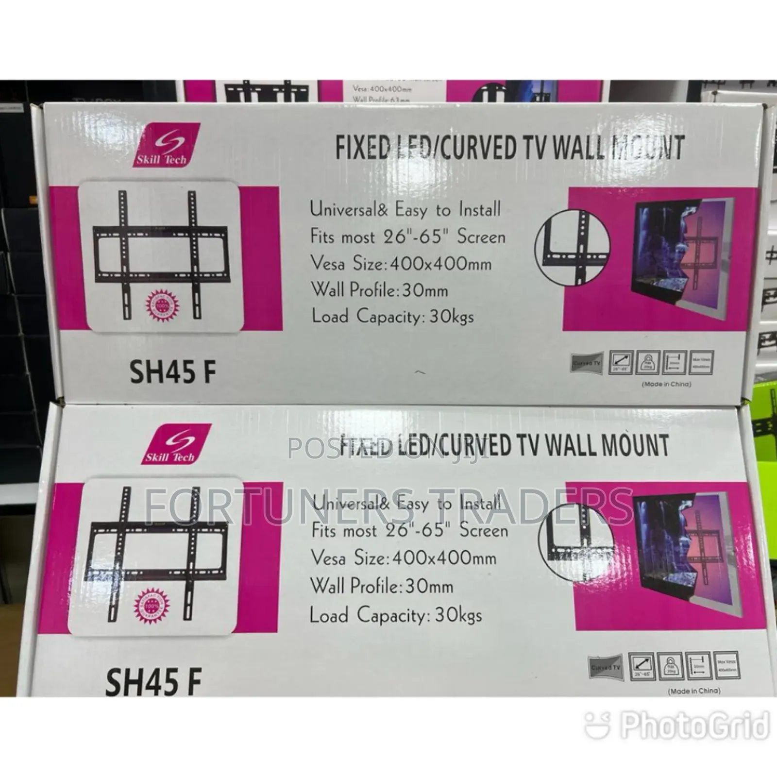 *Skilltech Tv Bracket 45f 26"-65"