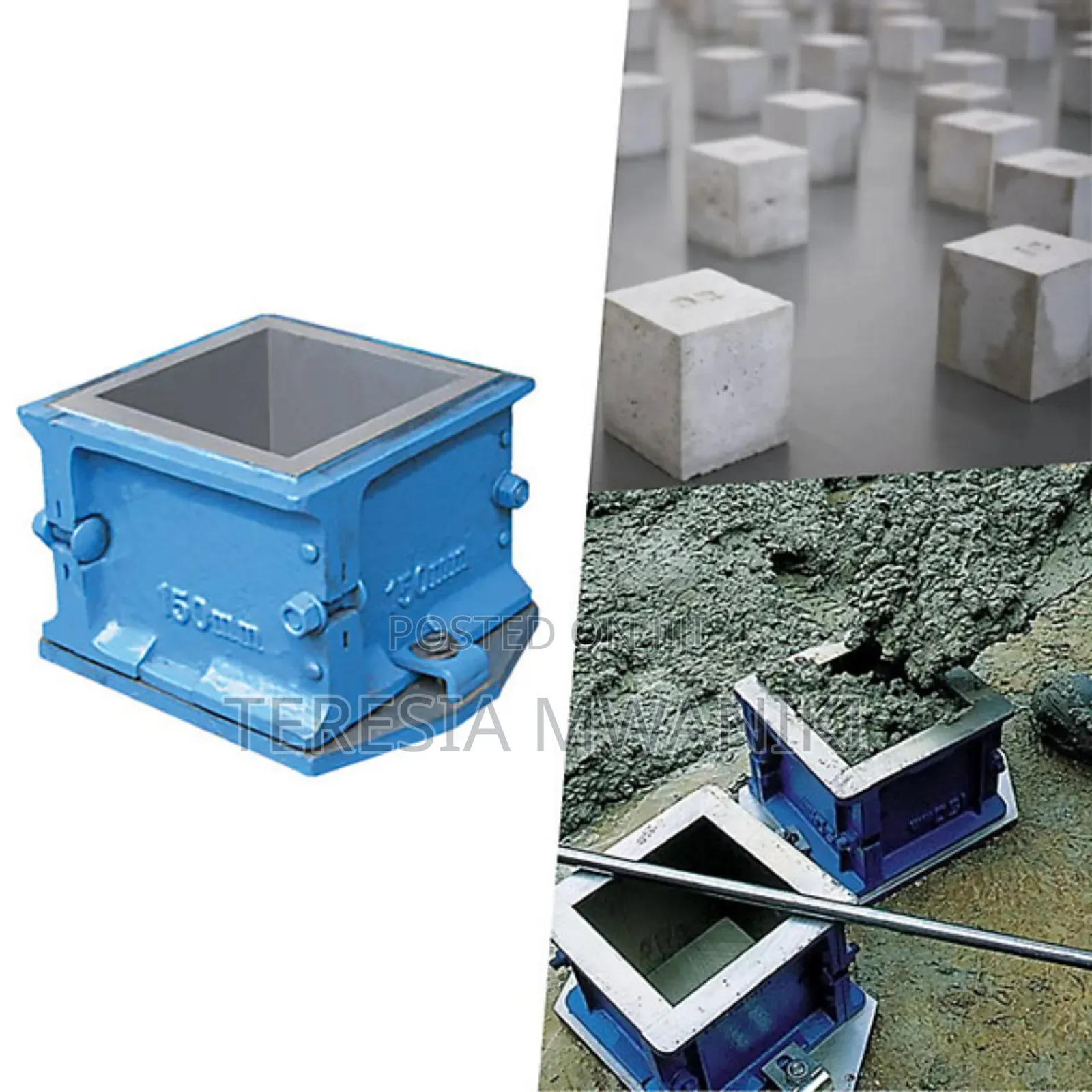 Cast Iron Cube Mould/ Test Apparatus  Size  15cm*15cm *15cm