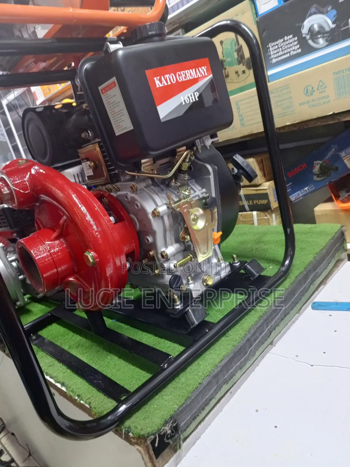 Kato Germany 3 Inch Diesel Water Pump 16hp