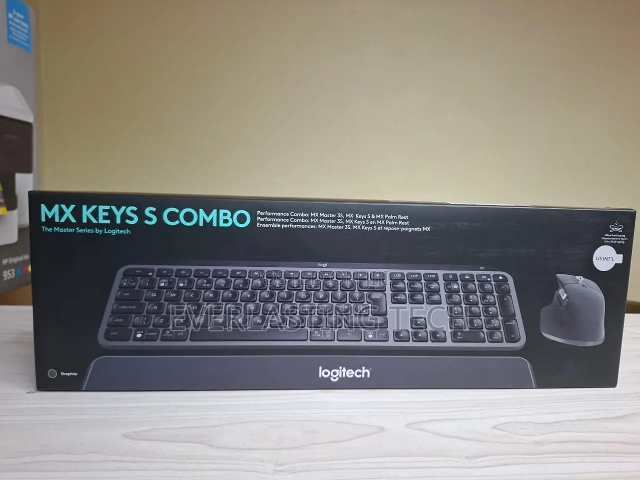 Logitech Mx Keys S Combo - Wireless Keyboard and Mouse