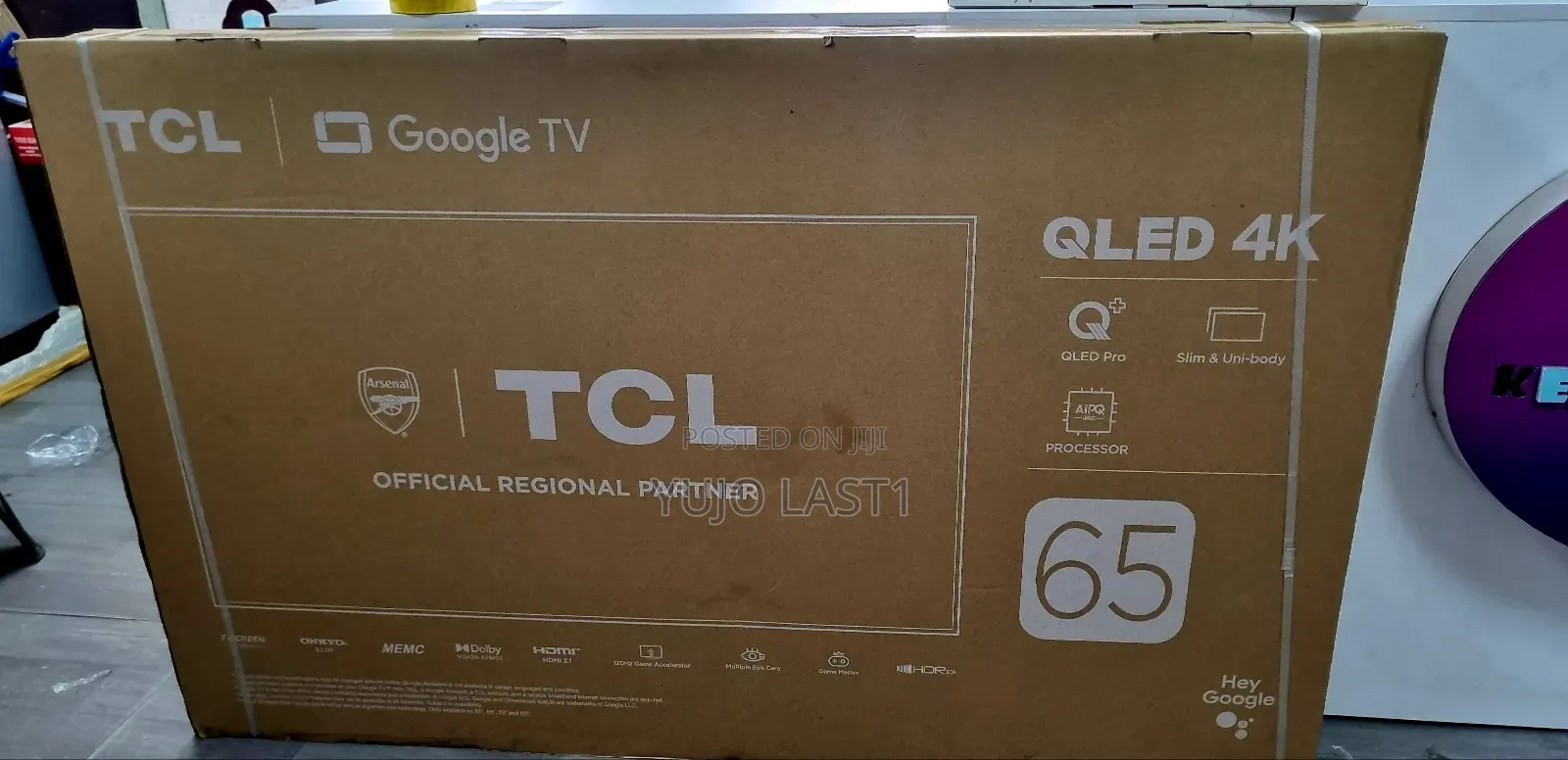 TCL 65 Inch 65t6c Qled Smart Tv (New Model 2025)