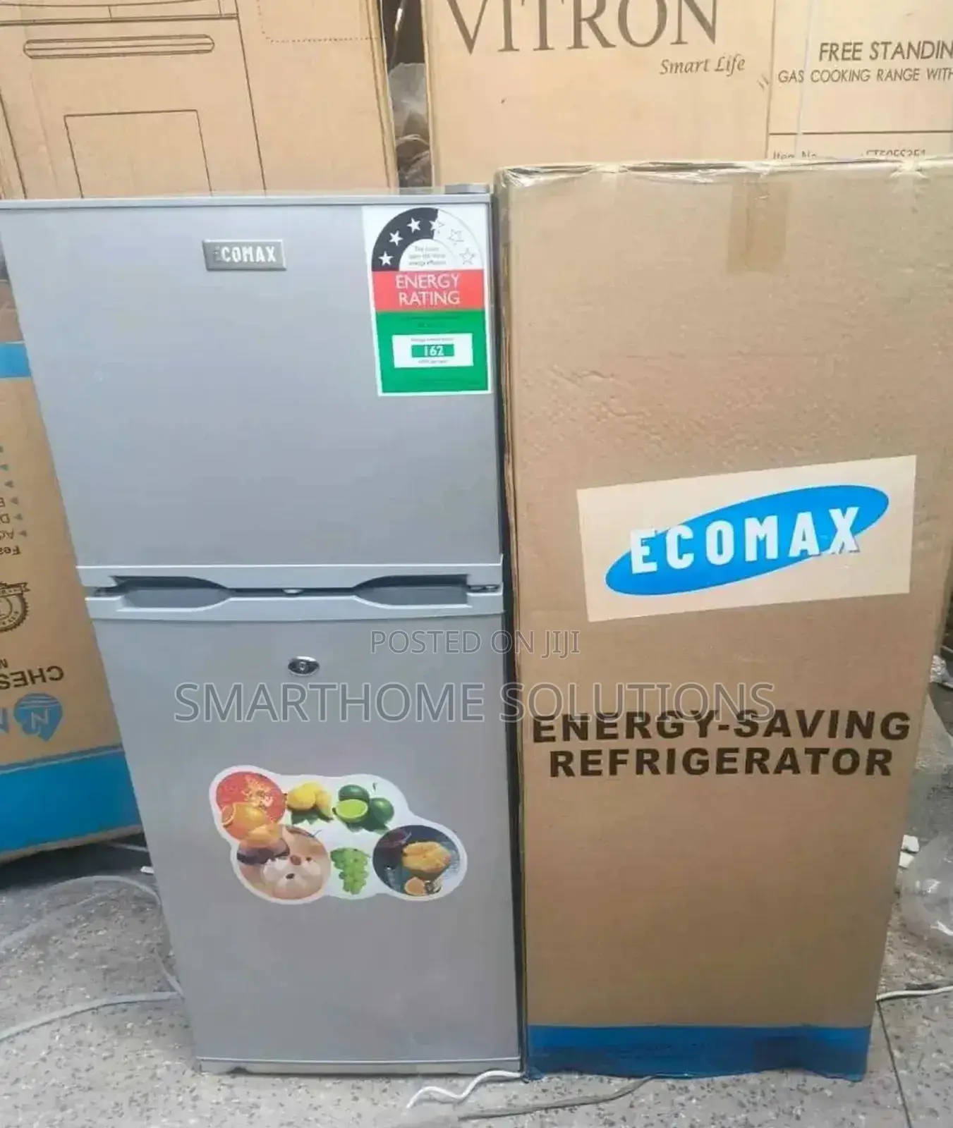 Refrigerator 118litres (Ecomax) 2-Door; CFC-Free