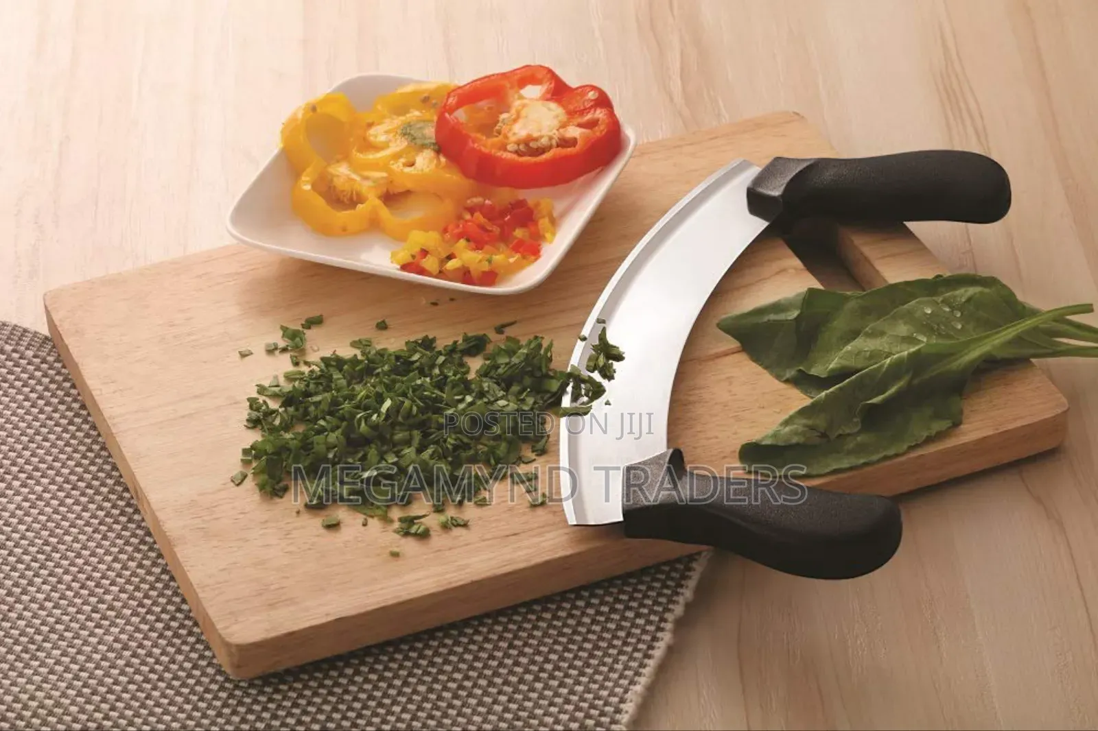 Curved Chopping Knife/Multipurpose Kitchen Knife