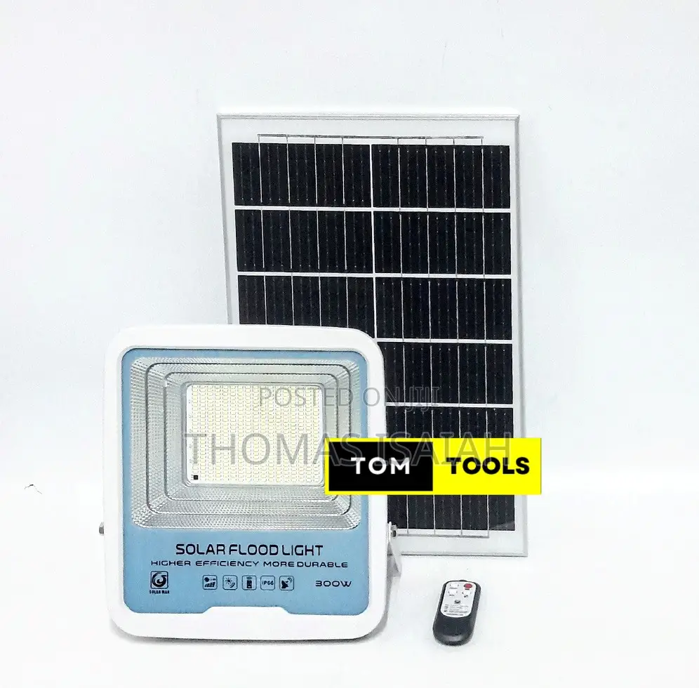 300w High Efficiency Automatic Solar Floodlight