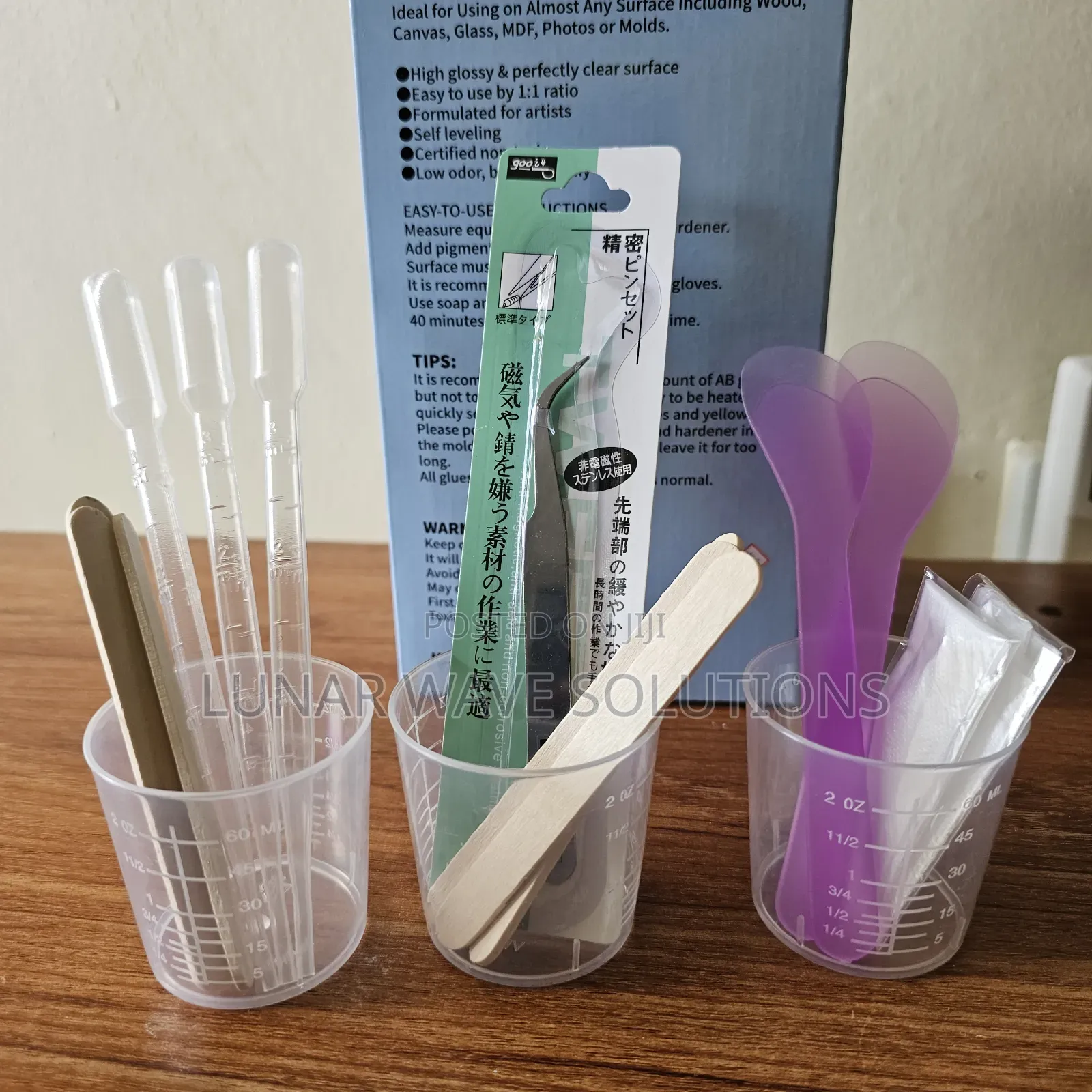 Epoxy Resin Kit for Art and Craft 1:1ratii