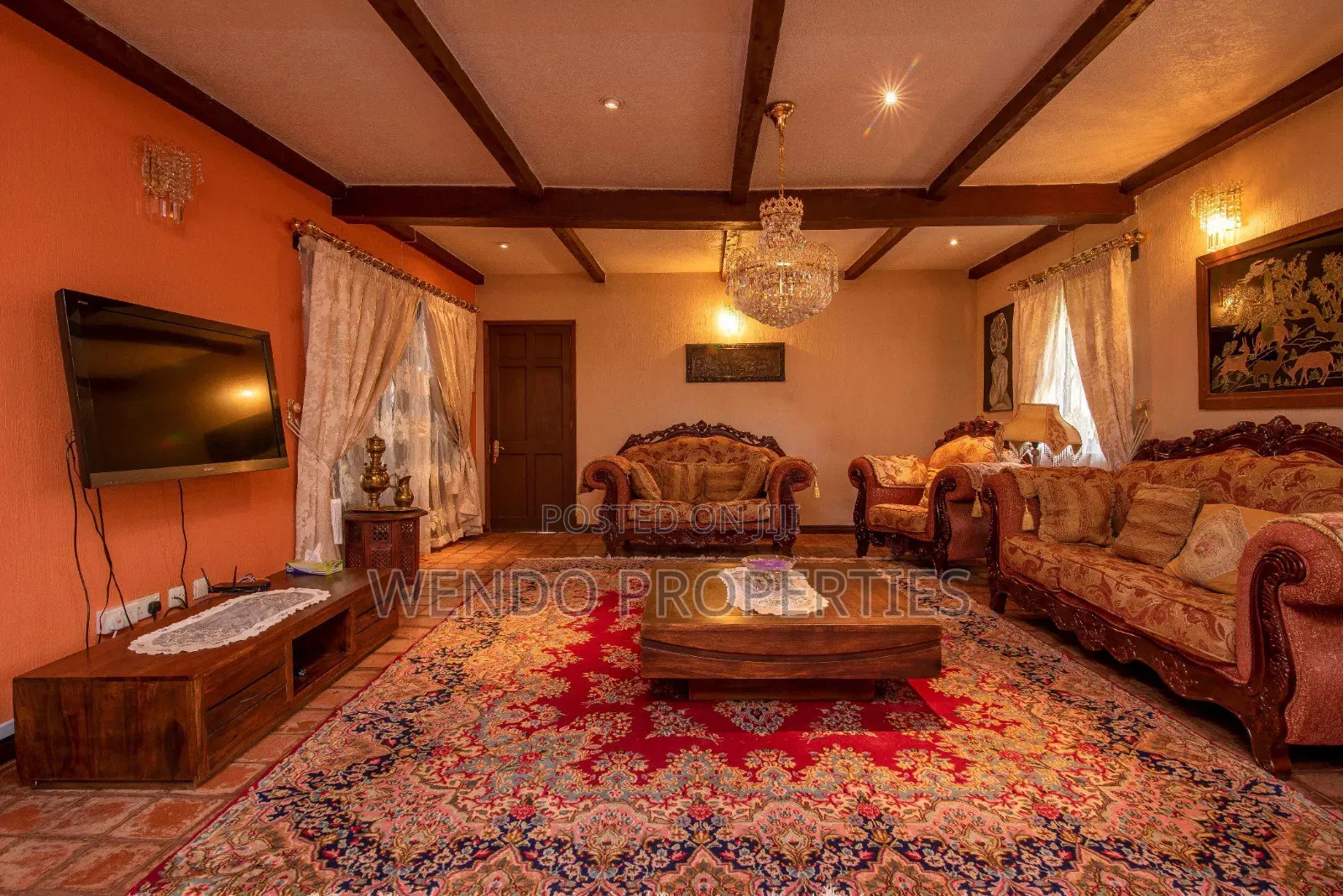 Furnished 5bdrm Bungalow in Karen for rent