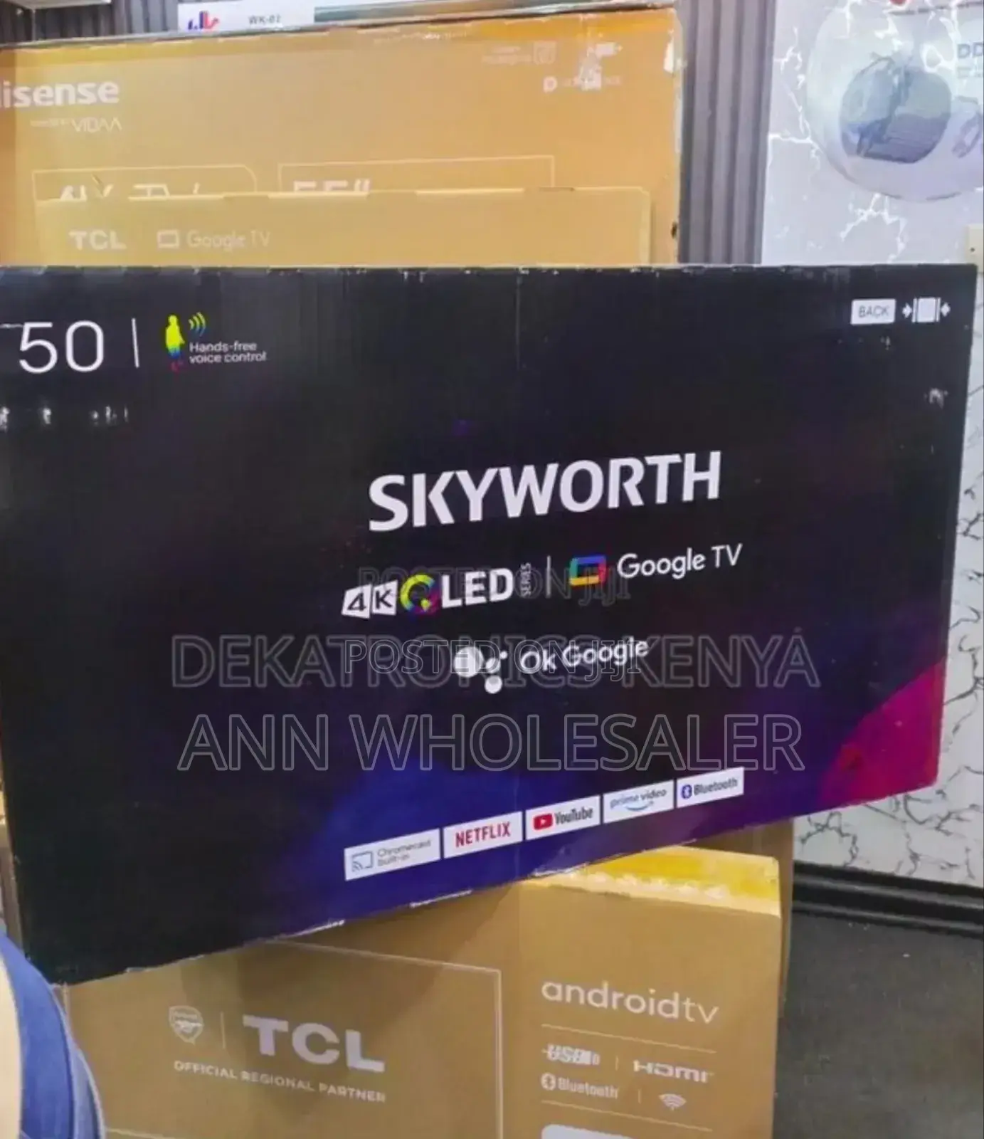 50 Inches Smart Android Skyworth Tv