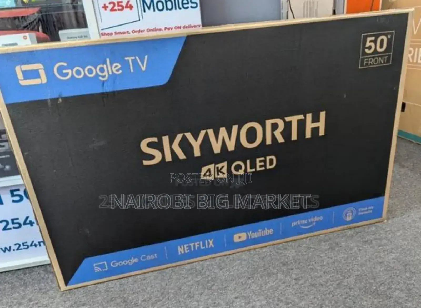 50inches Smart Android Tv Qled Skyworth