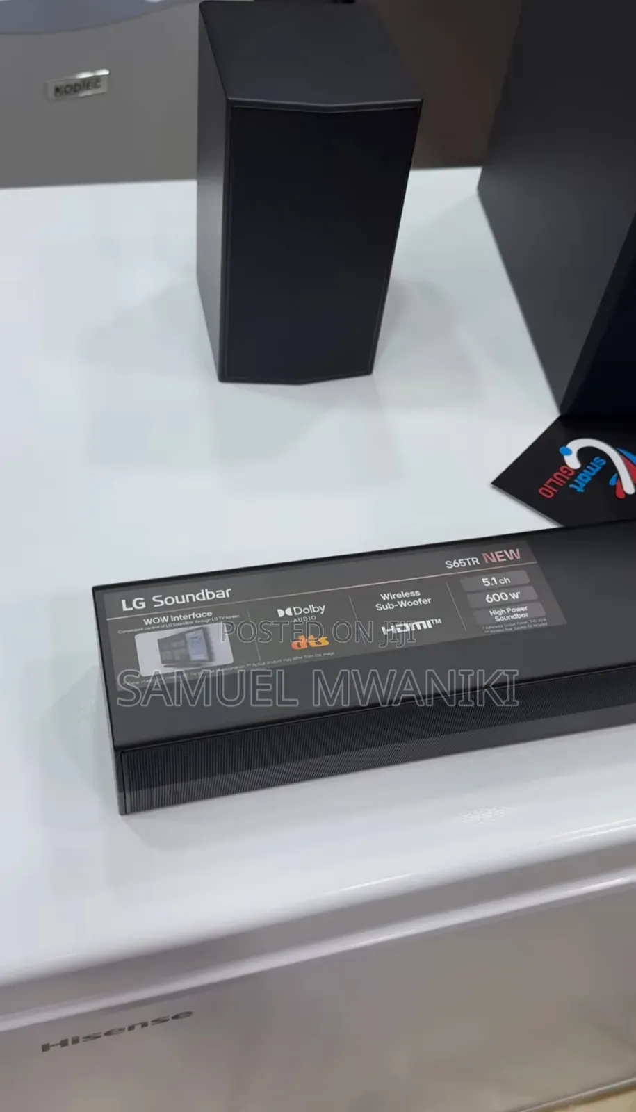 Lg Soundbar S65tr for Tv 600w 5.1ch Dolby Atmos