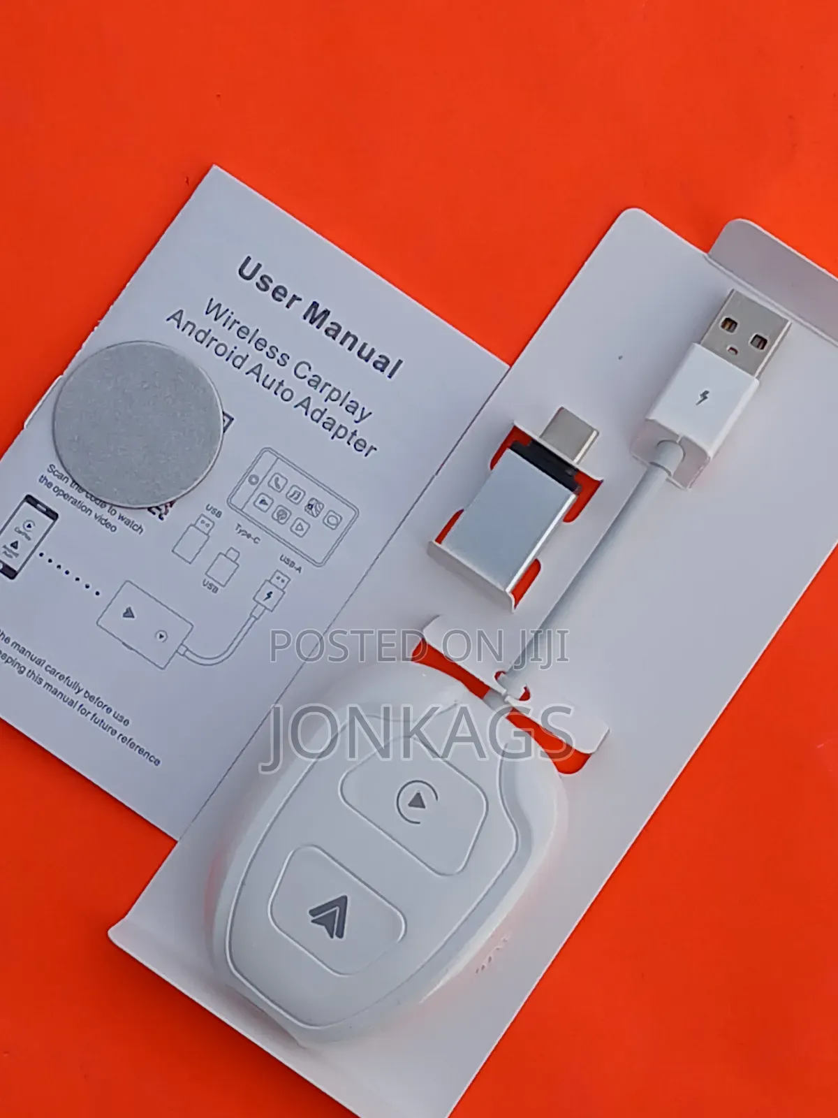 Wirless Carplay Adapter With Video Streaming