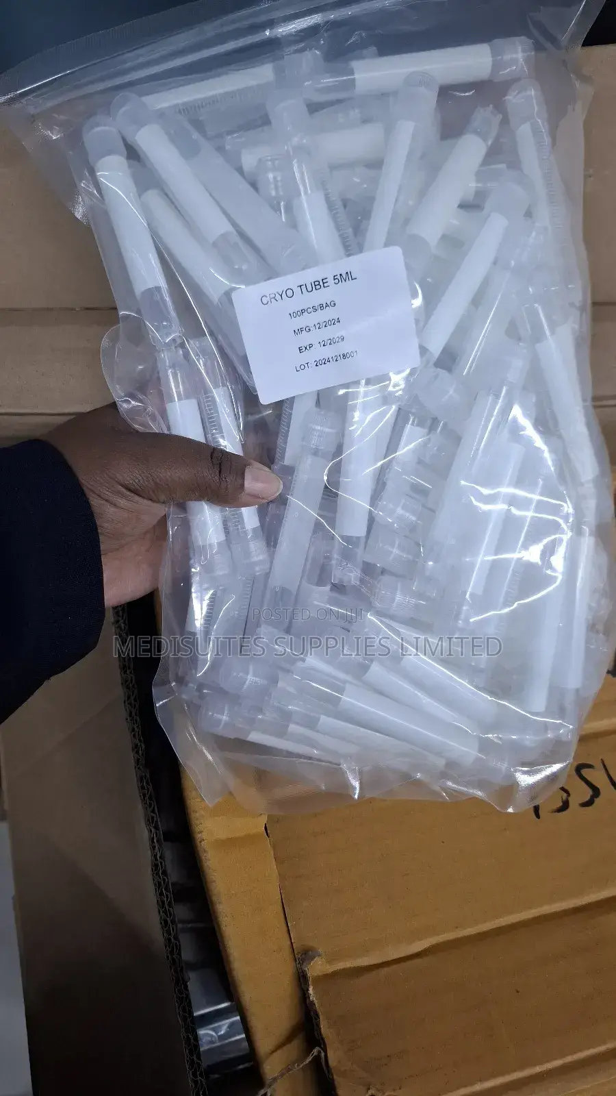 5ml Cryvias / Cryo Tube