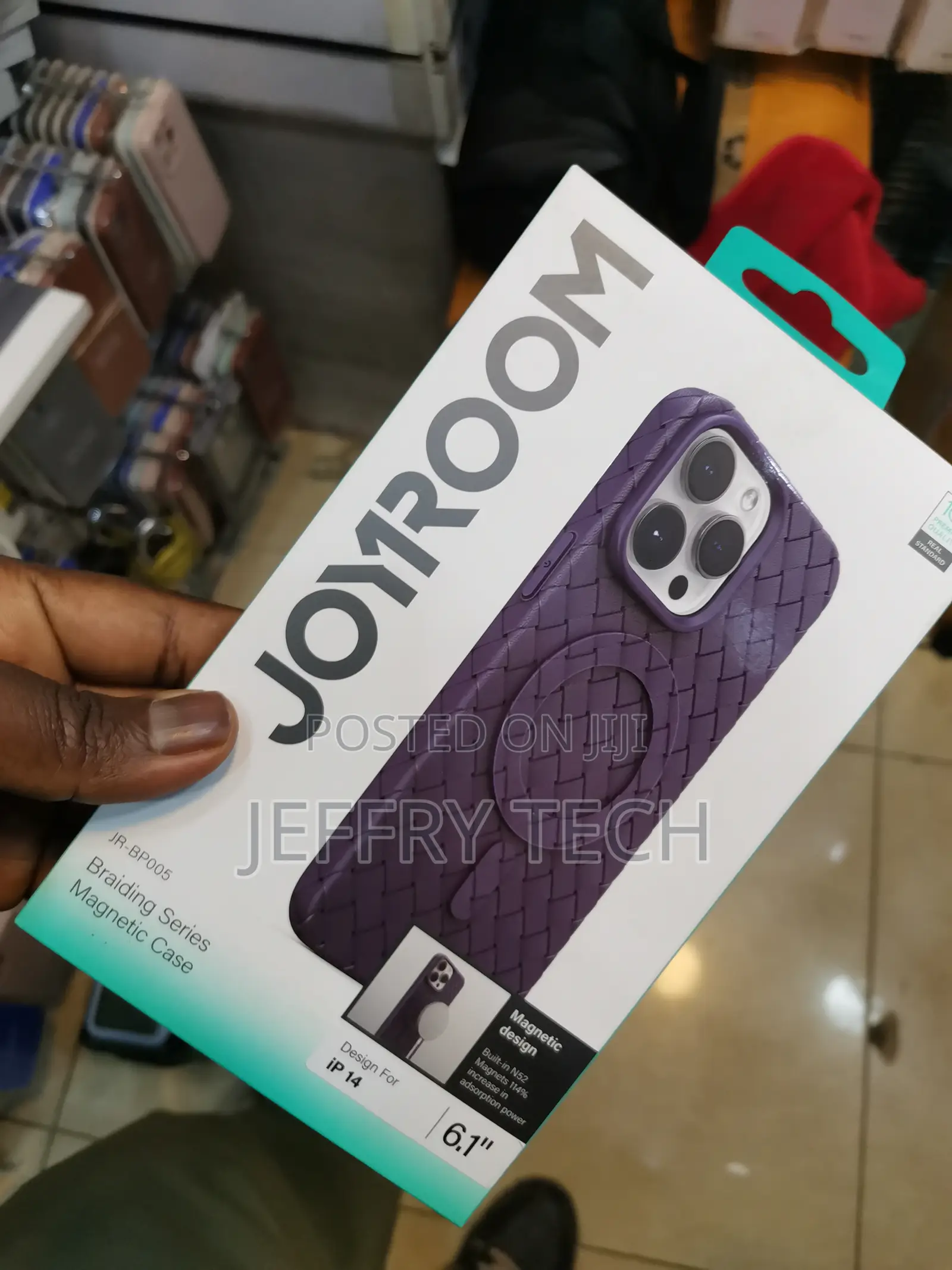 Joyroom Braiding Series iPhone 15 Pro Max 6.7 Inches Magneti