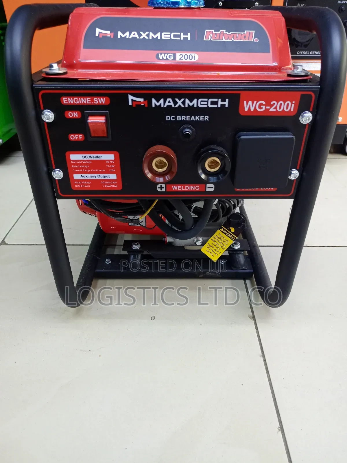 Maxmech Wg-200i Gasoline Welding Generator