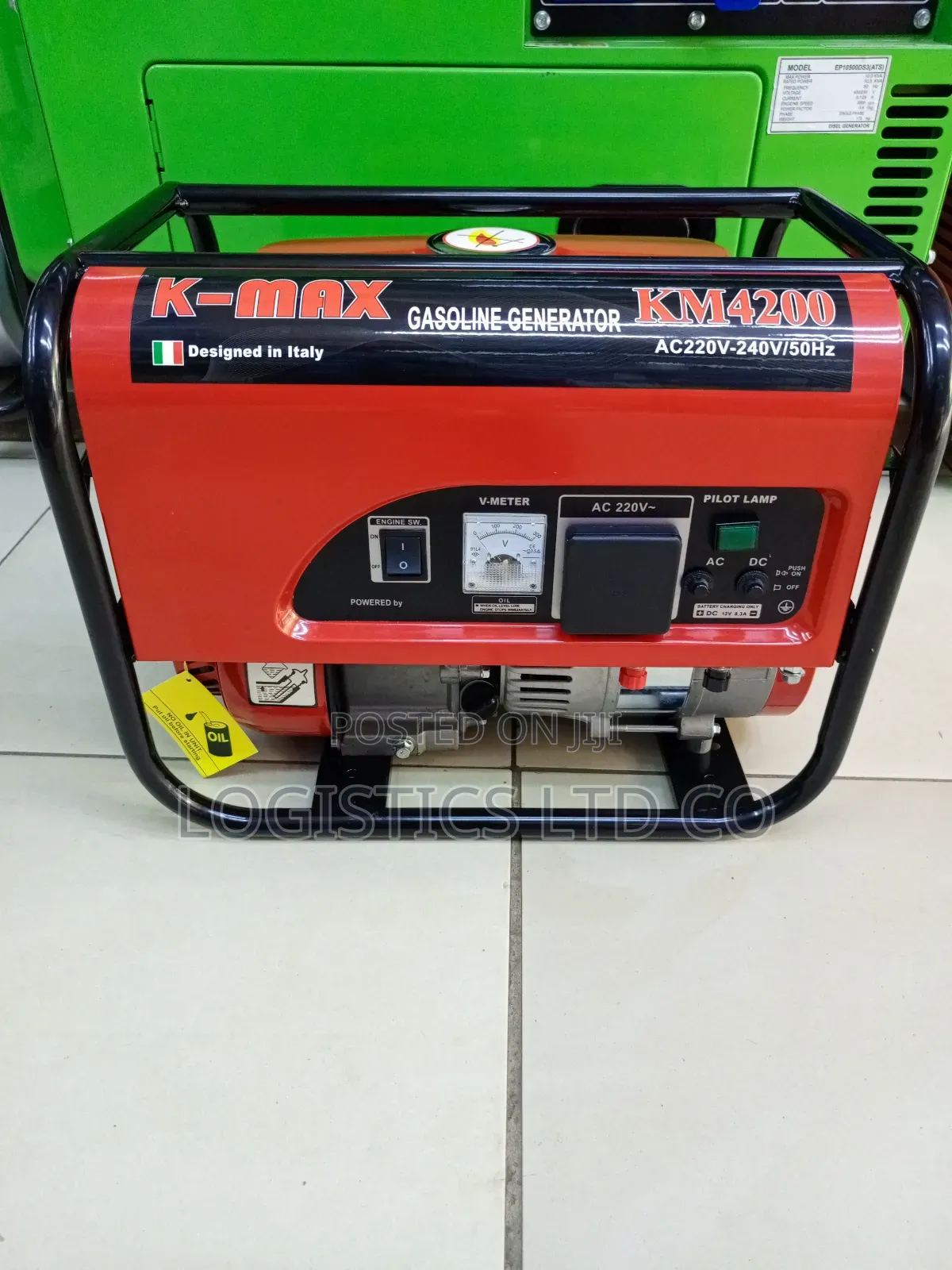 K-Max Km4200 3.0hp 1.2kva Avr Petrol Generator