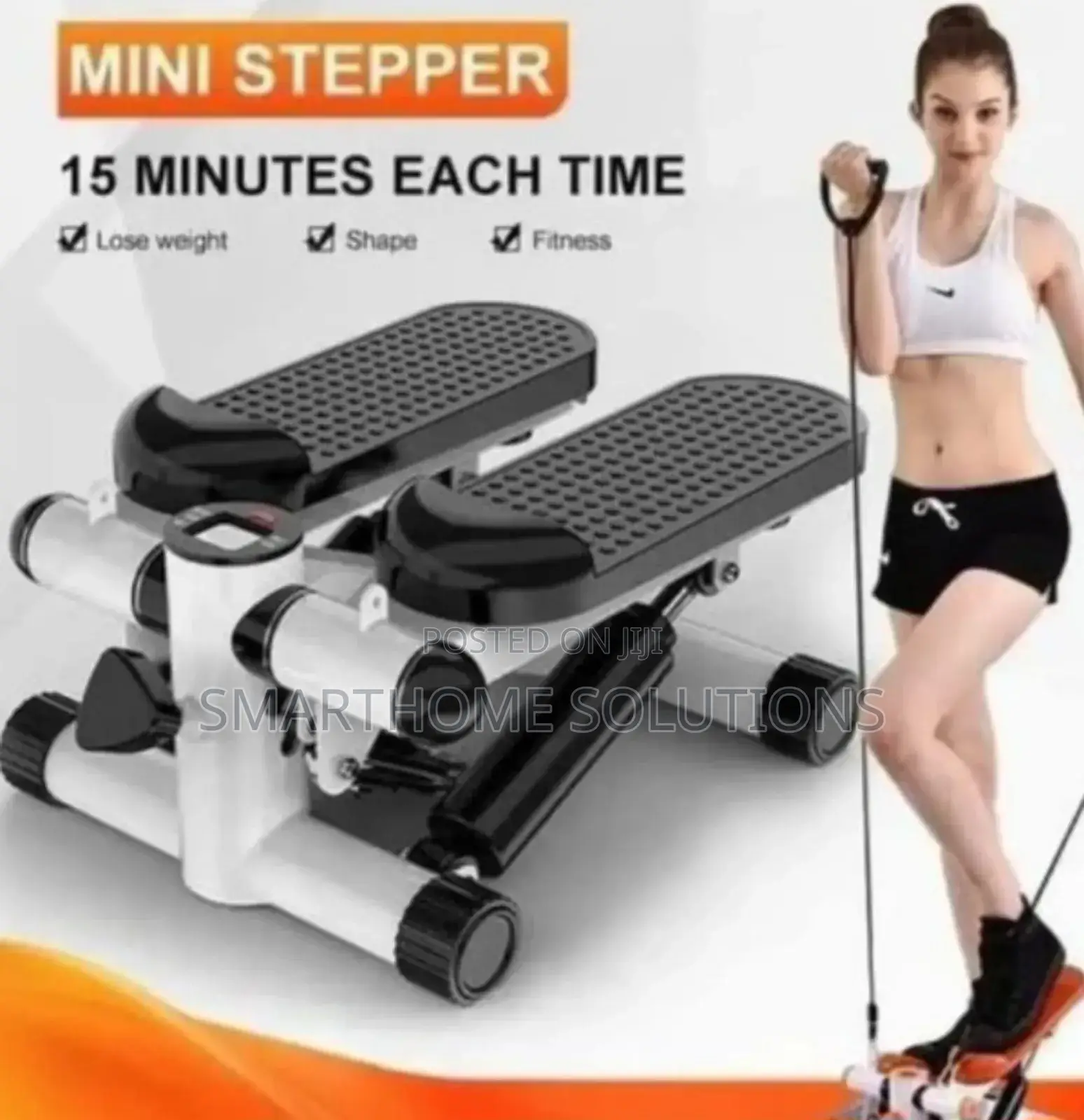 Ministepper With Resistance Bands