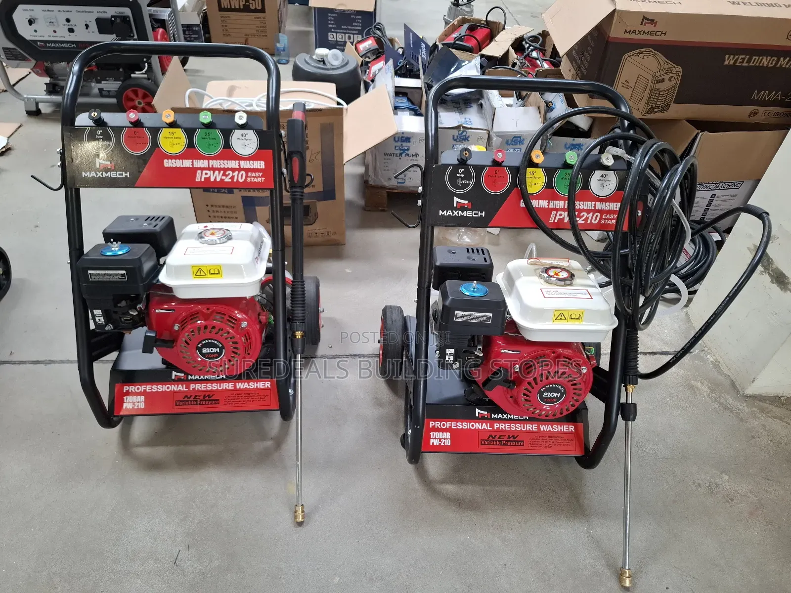 Gasoline Maxmech Pressure Washer