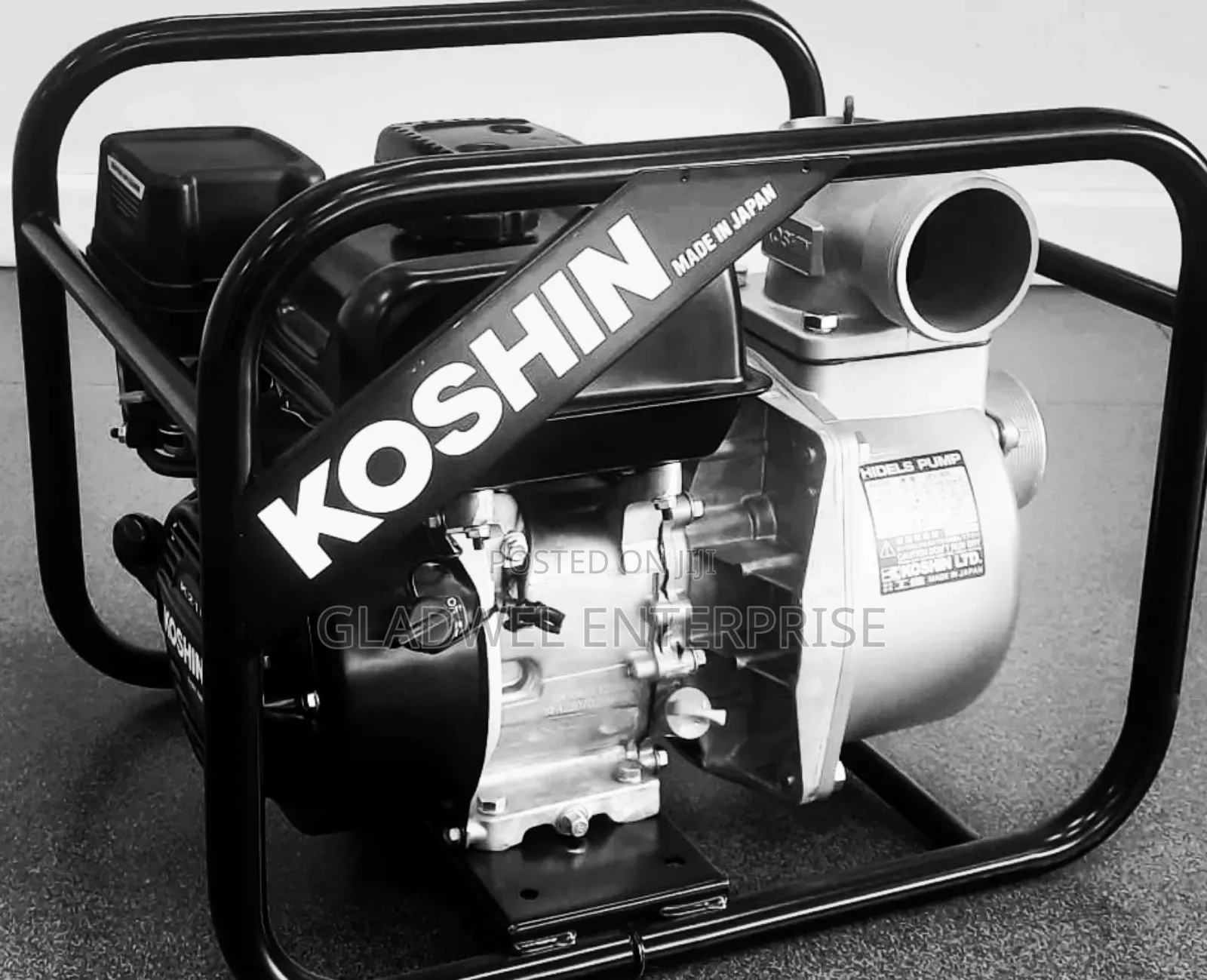 Koshin Black Petrol Engine Water Pump 2inches