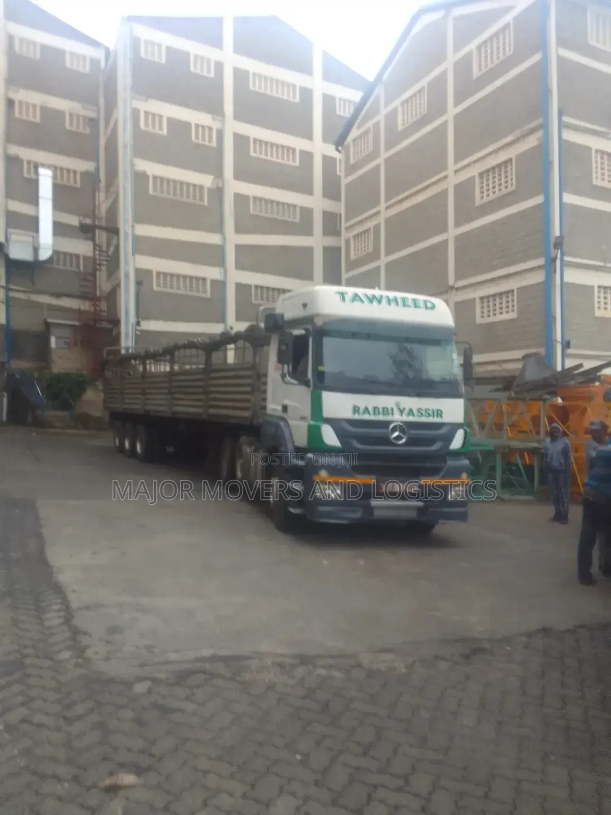High Sided Trailer With Tarpaulin Available for Transport