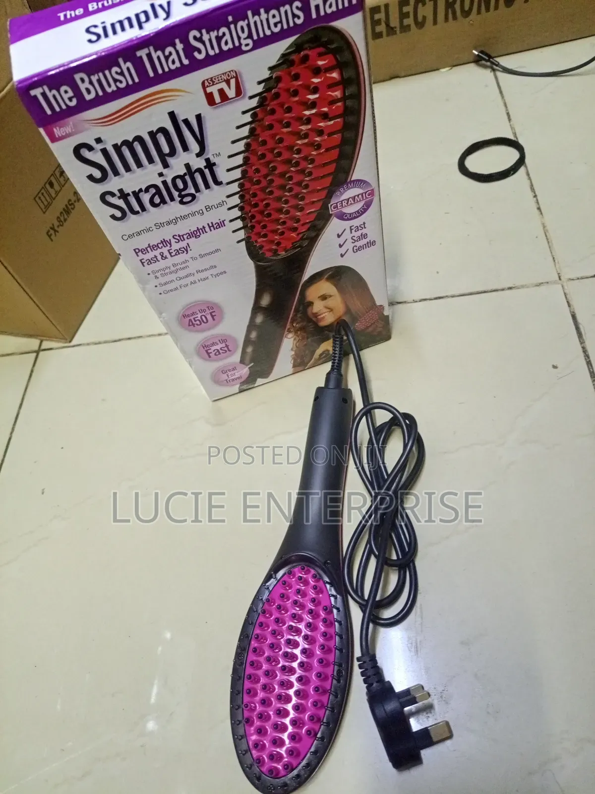 Hair Straightener/ Brush Hair Straightener