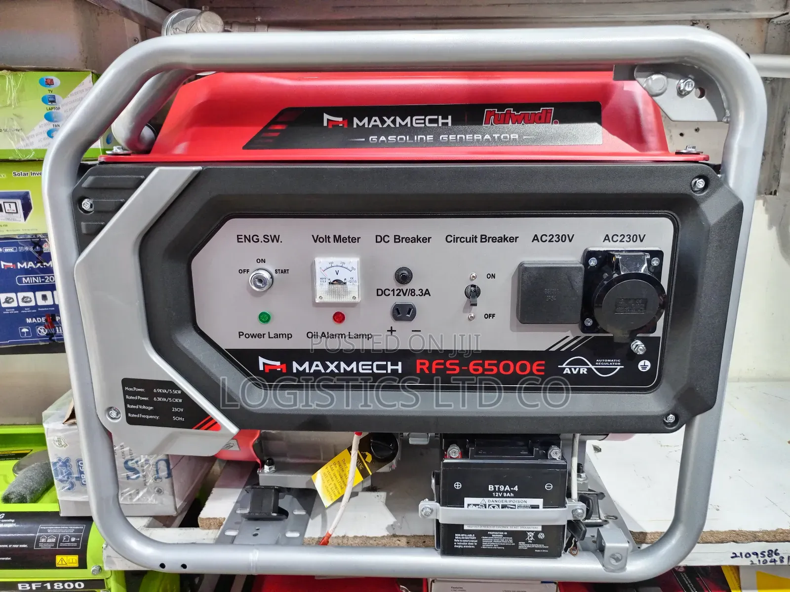 Maxmech Rfs6500e 6.5kva Gasoline Generator