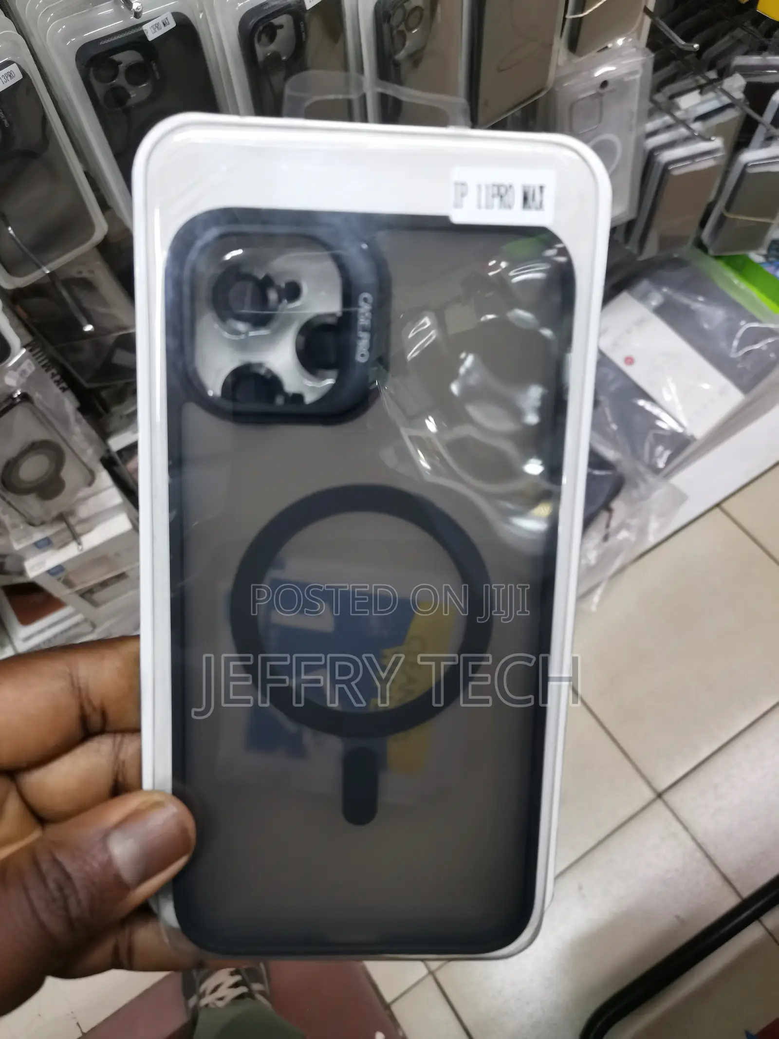 Lovous iPhone 12 Pro Lens Stand Camera Lens Protector Case